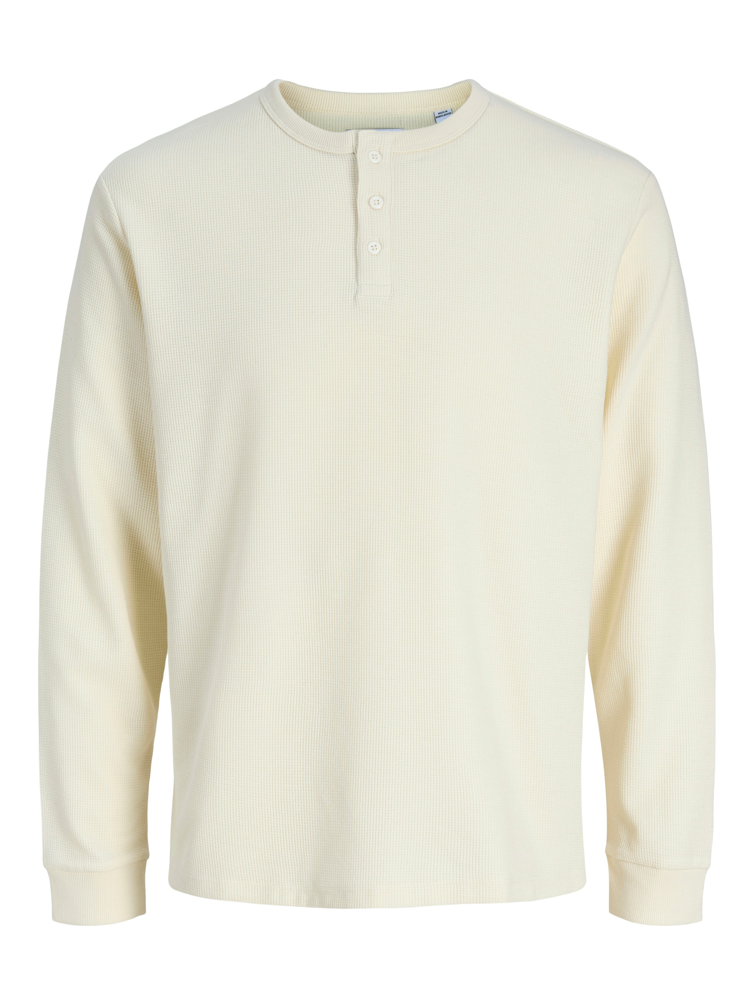 Jack & Jones Langarmshirt »JJEDOVER HENLEY LS TEE NOOS«