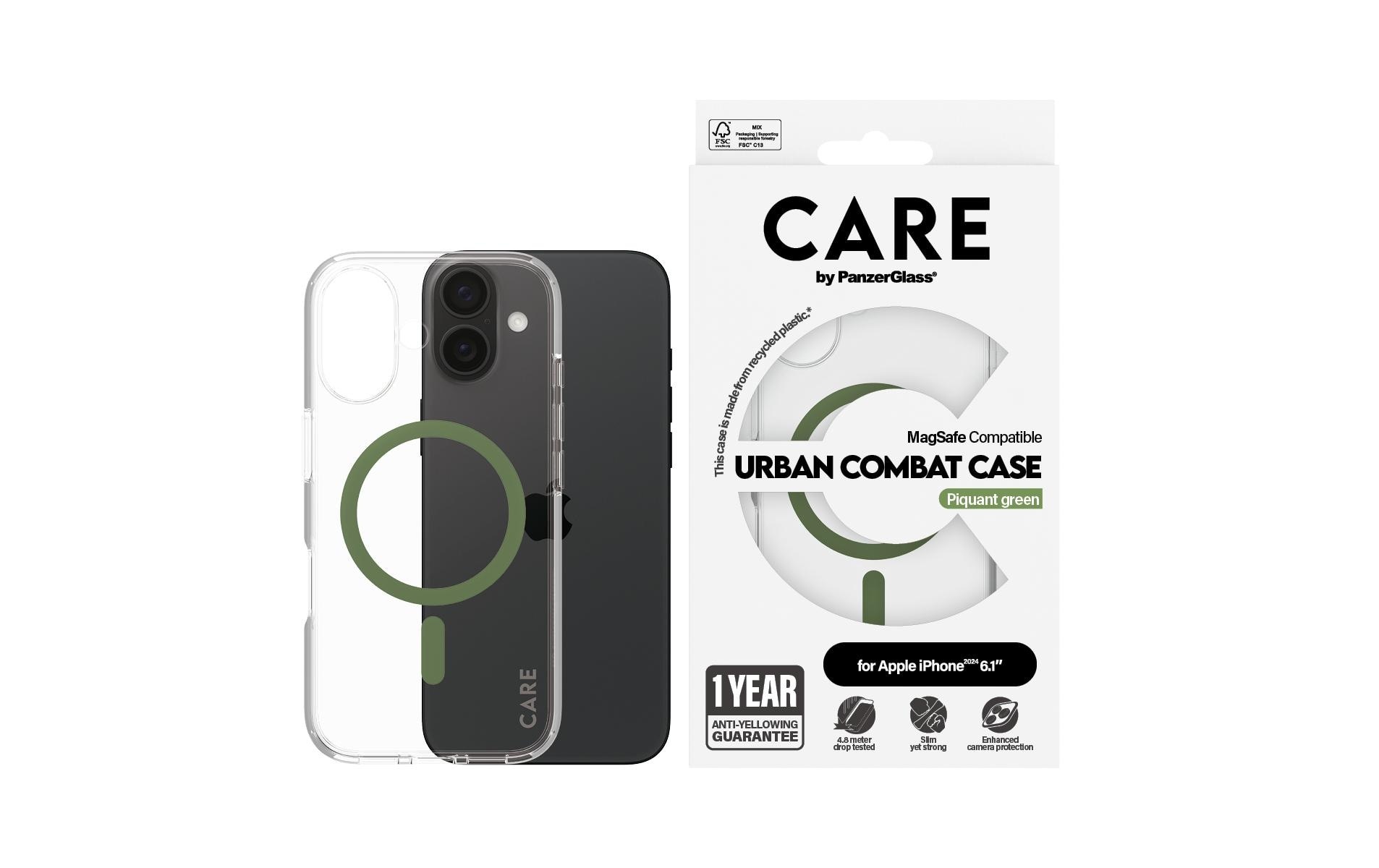 CARE by PanzerGlass Backcover »Flagship iPhone 16«, iPhone 16