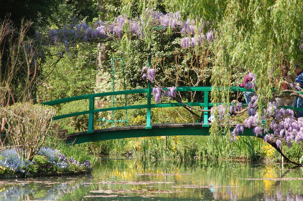 Image of Papermoon Fototapete "Giverney - Monets Garten."