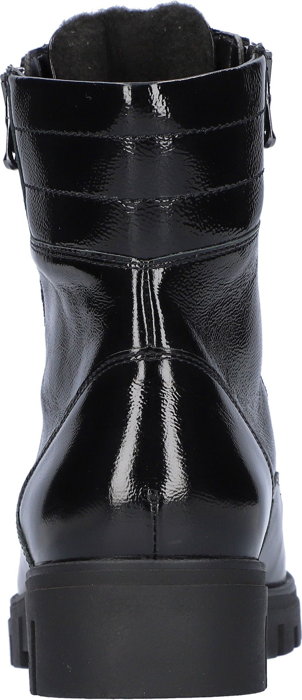 Waldläufer Schnürstiefelette »H-SERENA«, Schnürboots, Lackstiefelette, in Bequemweite G (=weit)