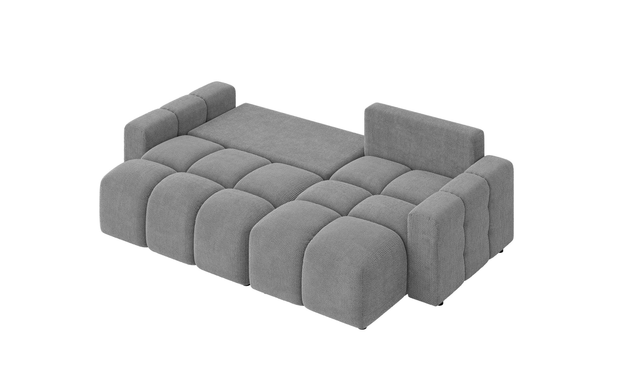 INOSIGN Ecksofa »FELICI, Schlafsofa 233cm, L-Form mit Recamiere beidseitig montierbar«, Designsofa mit Bettfunktion und Bettkasten, Masse B/T/H: 233/142/88 cm