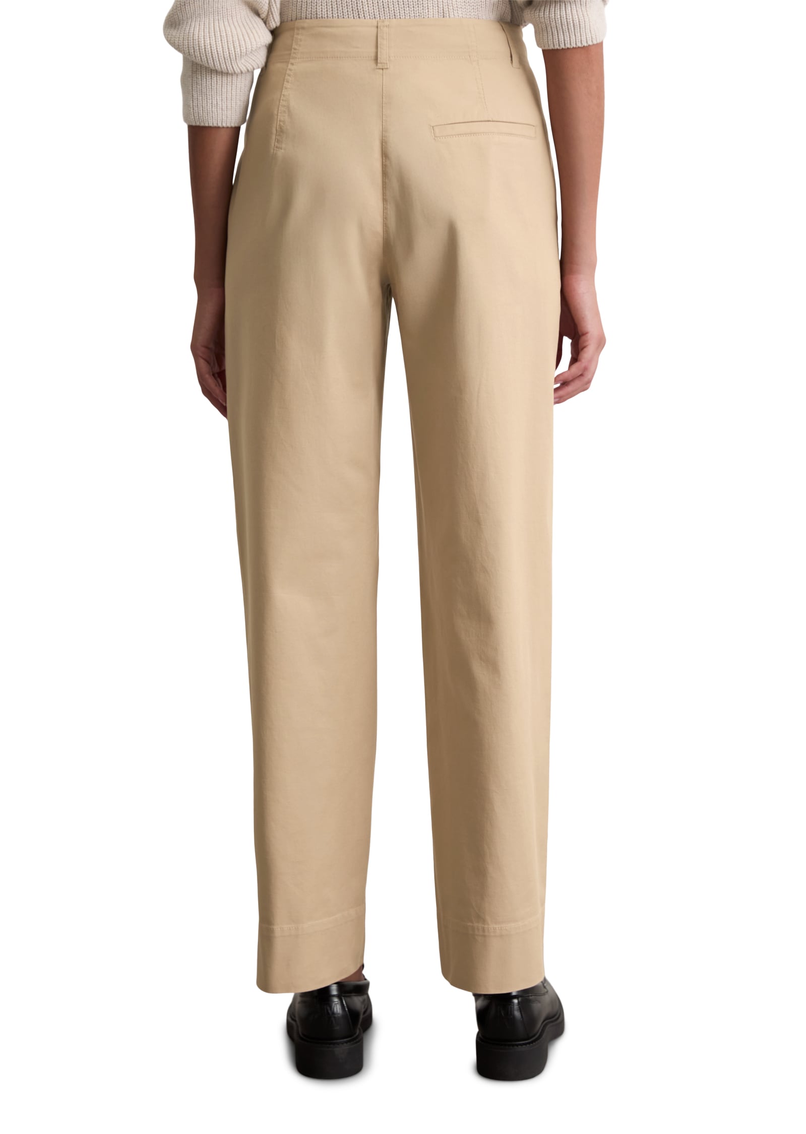 Marc O'Polo Chinos »Lande«  weit, aus stretchigem Organic Cotton-Twill