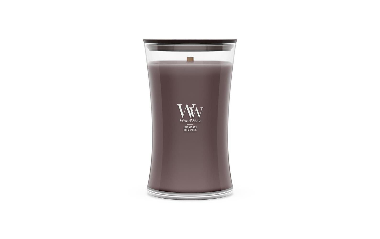 Woodwick Duftkerze "Iris Woods Large Jar"