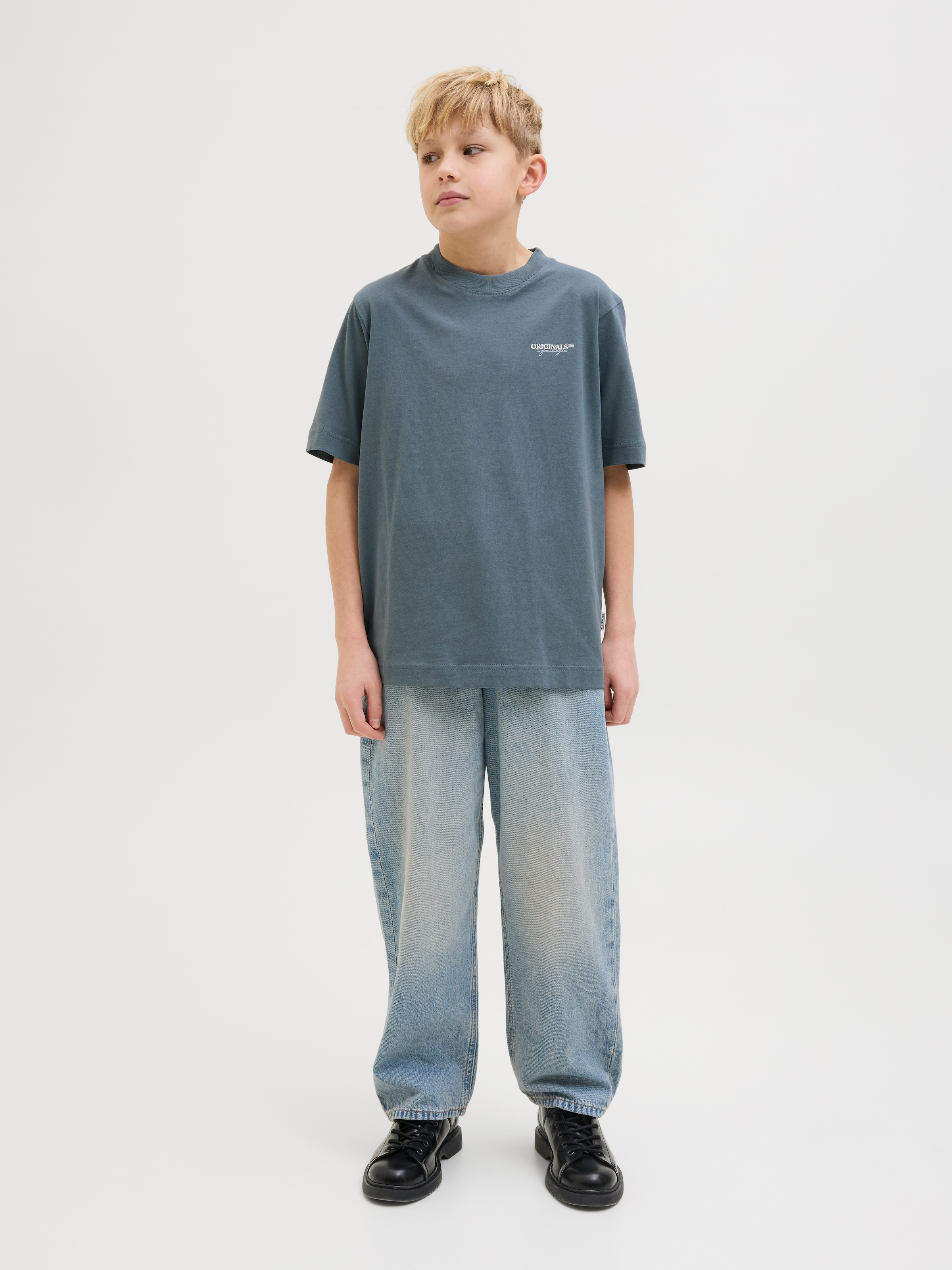 Jack & Jones Junior T-Shirt »JORISLINGTON TYPE TEE SS CREW N. SN JNR«