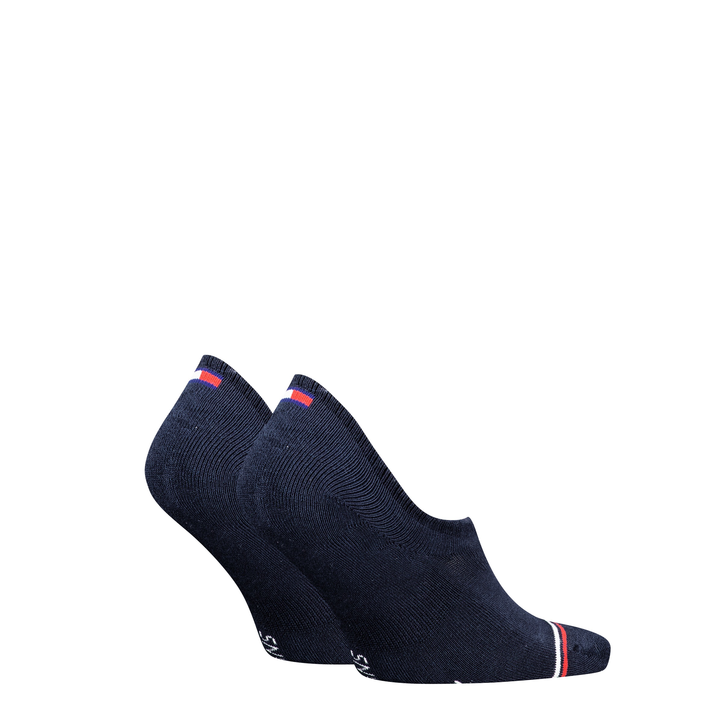 Tommy Hilfiger Füsslinge »TH UNI TJ FOOTIE 2P ICONIC«, (2 Paar), Mit eingestricktem Flag-Label