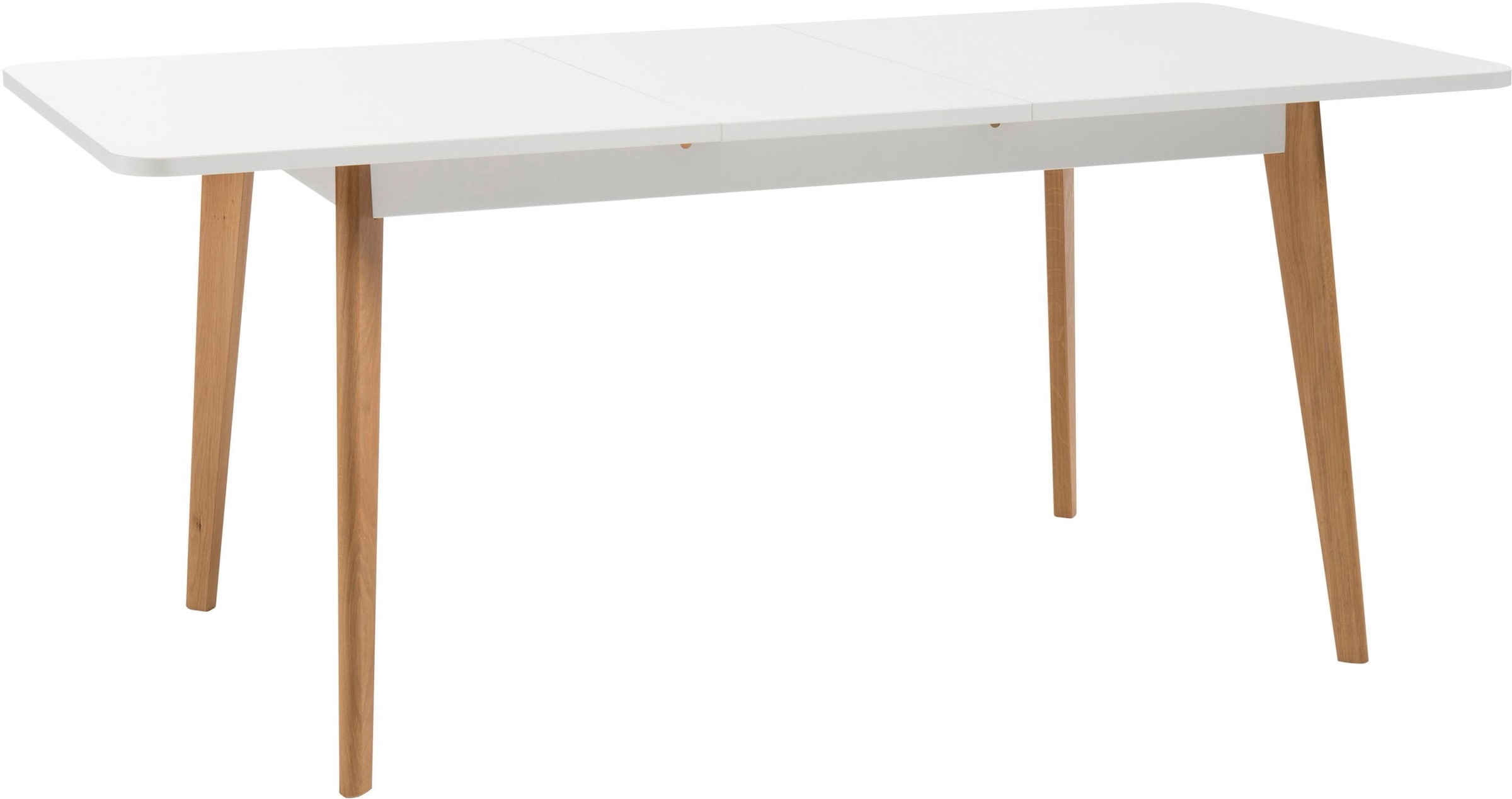 andas Esstisch »Merle«, Scandi Design, Breite 140 (-180) cm