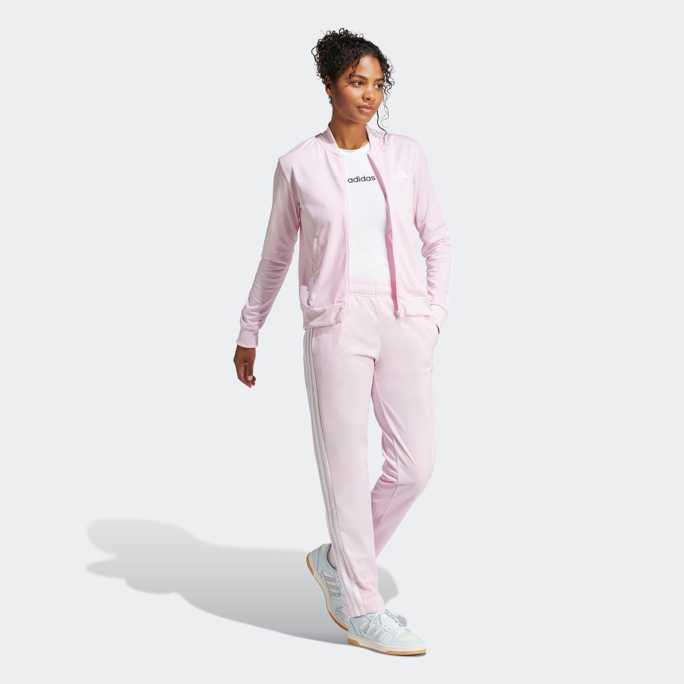 adidas Sportswear Trainingsanzug »W ESS 3S TS« 2 tlg.