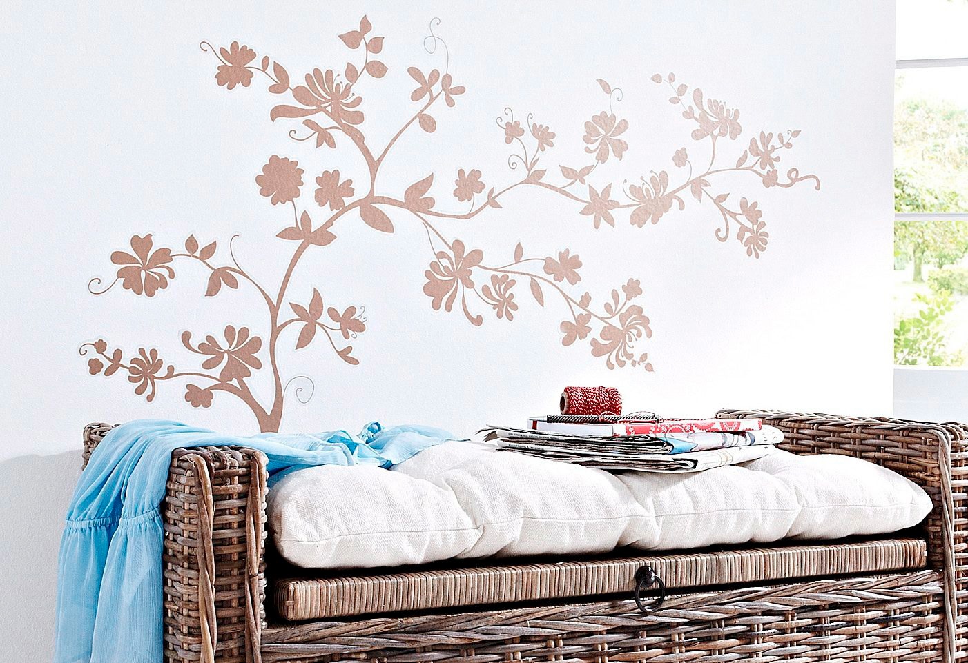 Komar Wandtattoo »Frasca - Grösse 50 x 70 cm« selbstklebend, Wandsticker