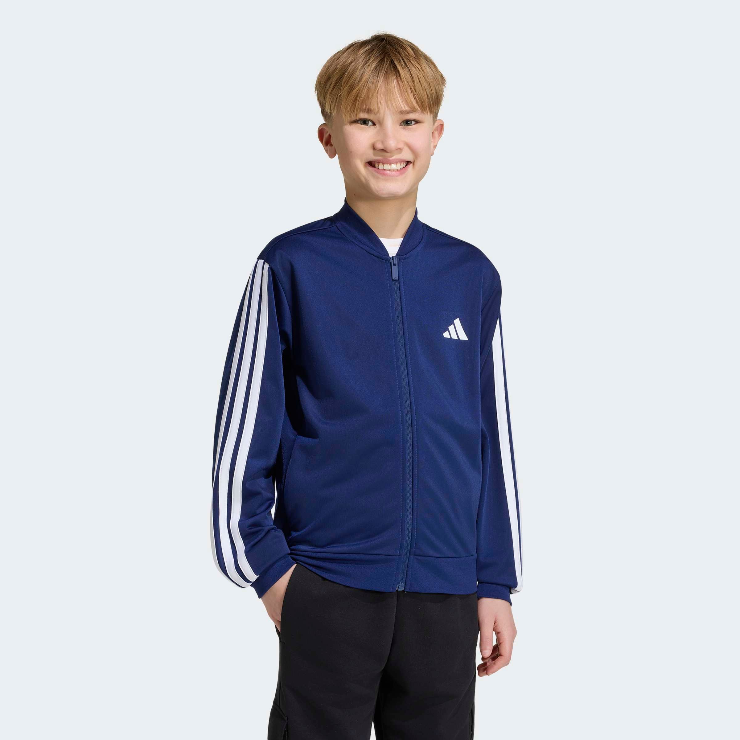 adidas Sportswear Veste d'extérieur »ESSENTIALS CLIMACOOL TRACK« pour enfants, avec fermeture éclair, en polyester