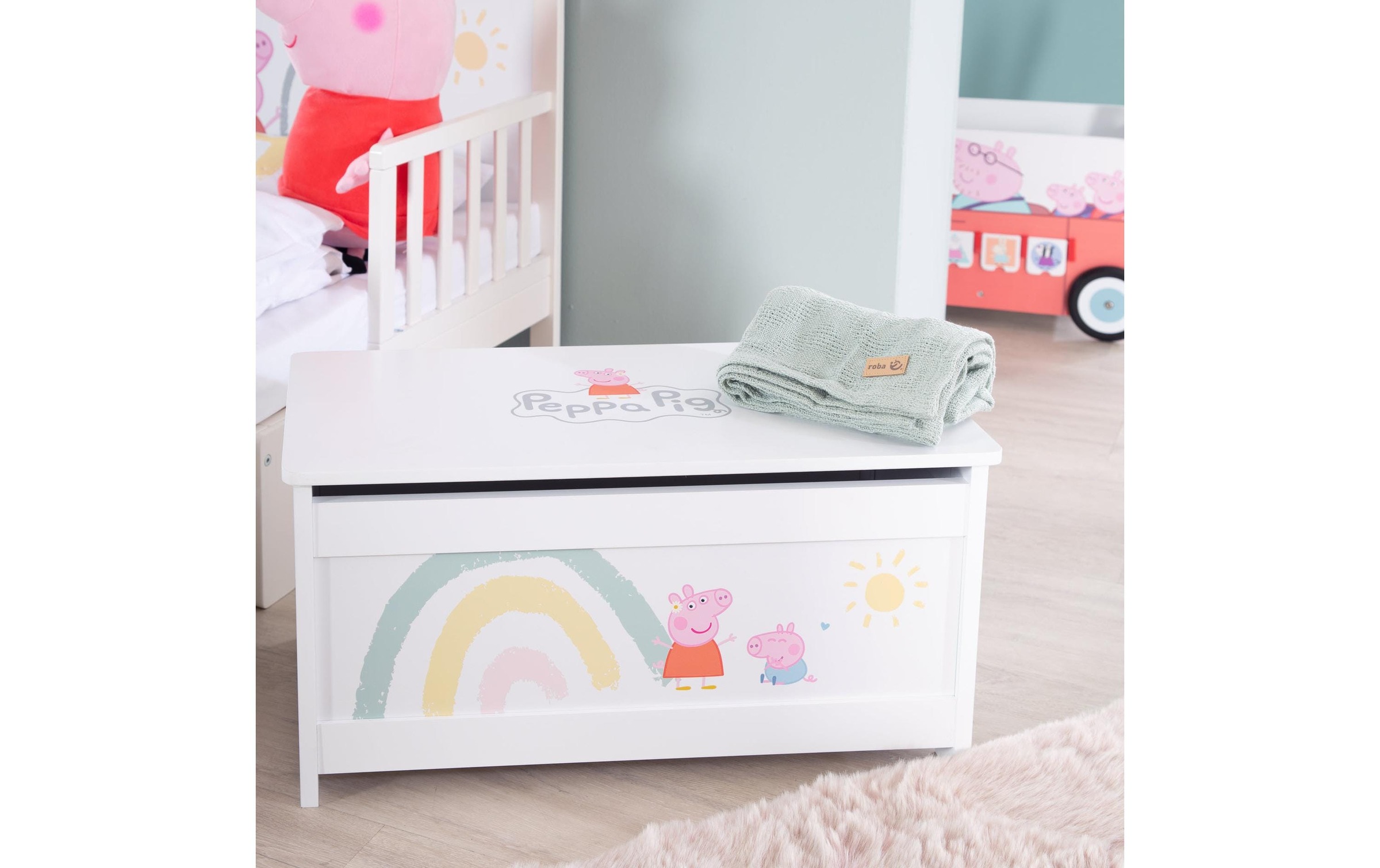 roba® Spielzeugtruhe »Peppa Pig«