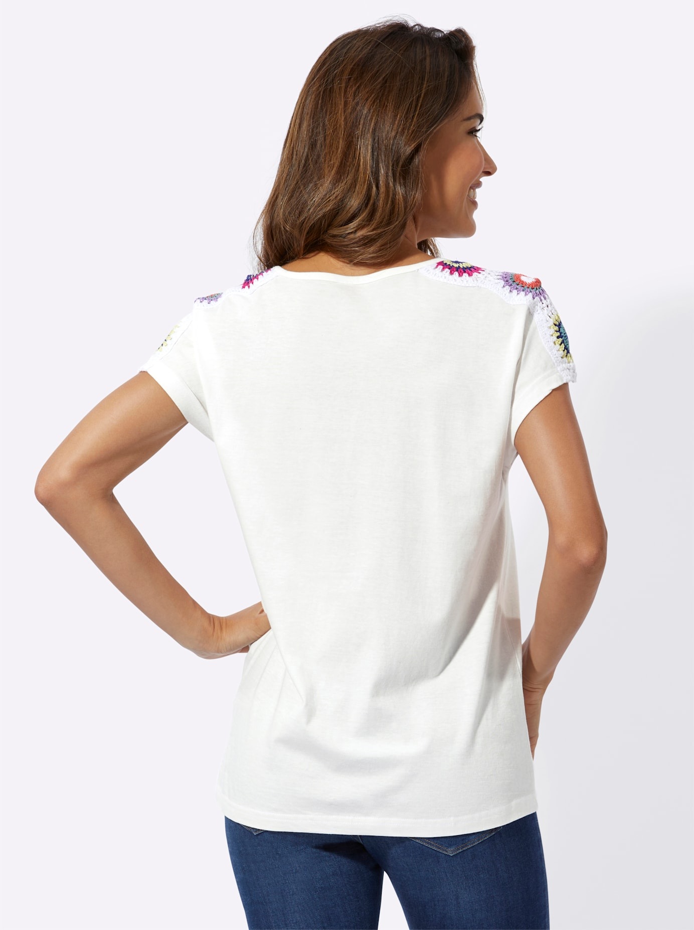 Classic Basics Shirt à col rond »Kurzarm-Shirt« 1 cuis