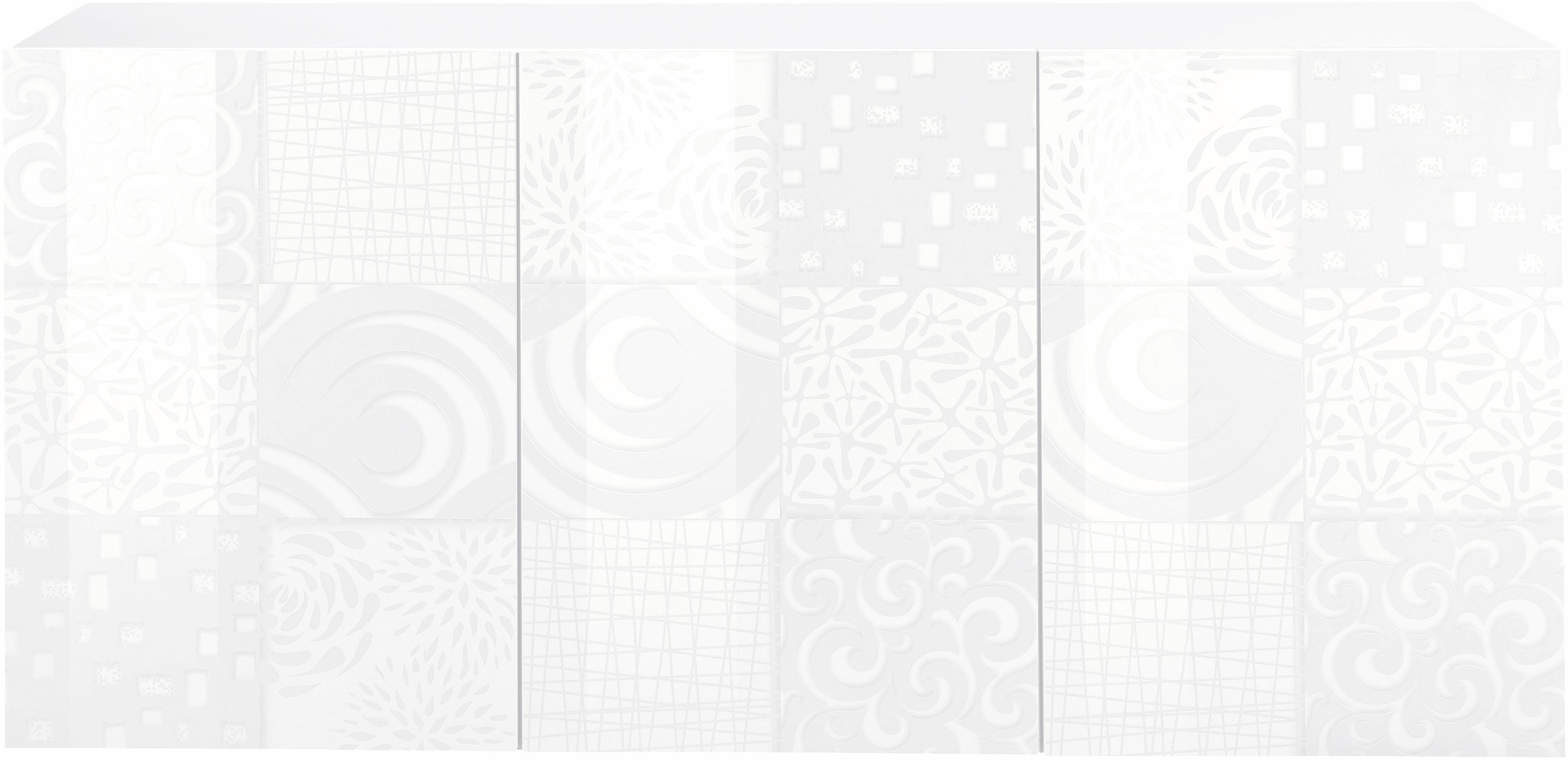LC Sideboard »Miro«, Breite 181 auf mit Siebdruck versandkostenfrei dekorativem cm