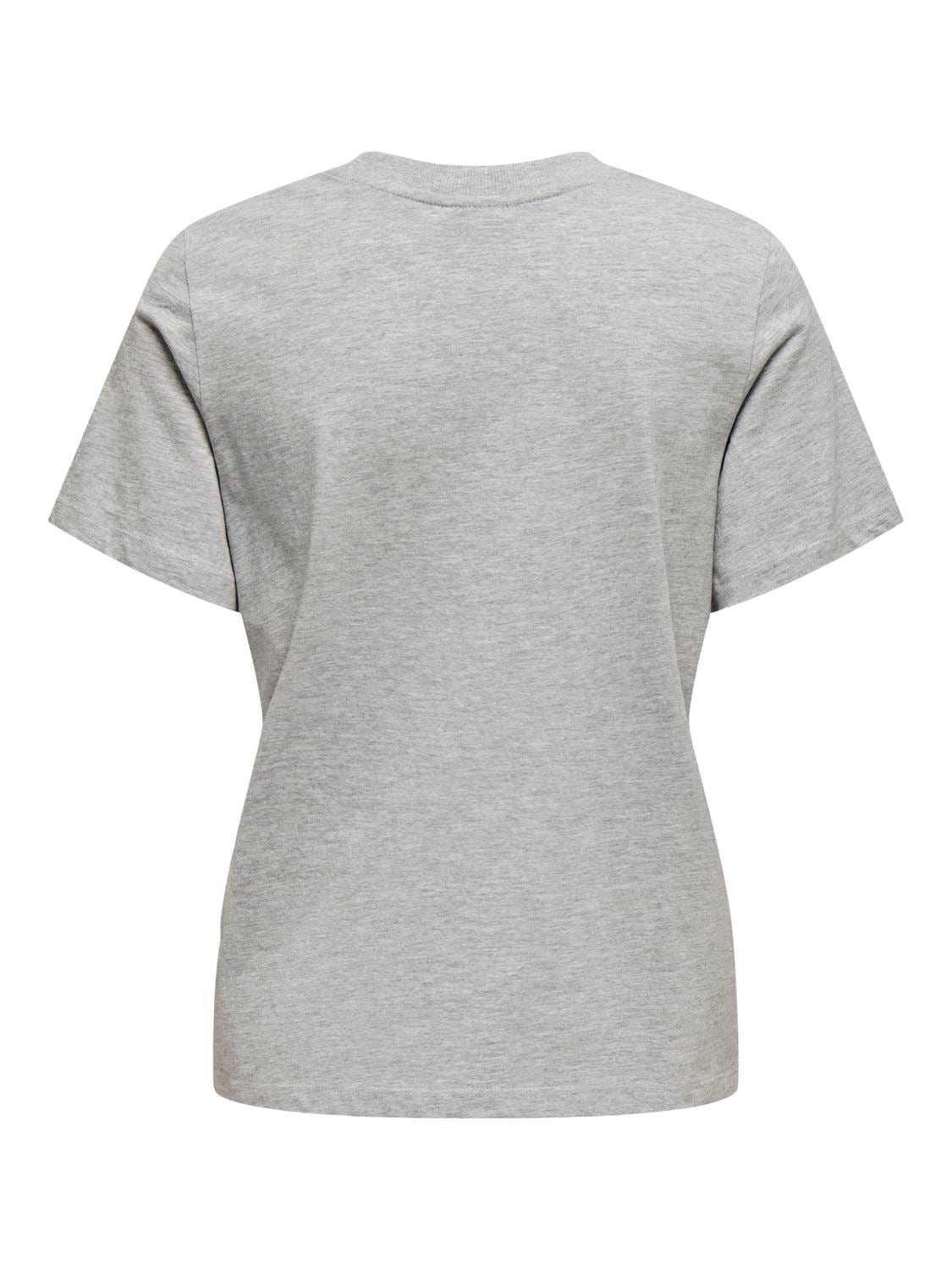 JDY Kurzarmshirt »JDYPISA S/S PRINT TOP JRS NOOS«, mit Herz Stickerei
