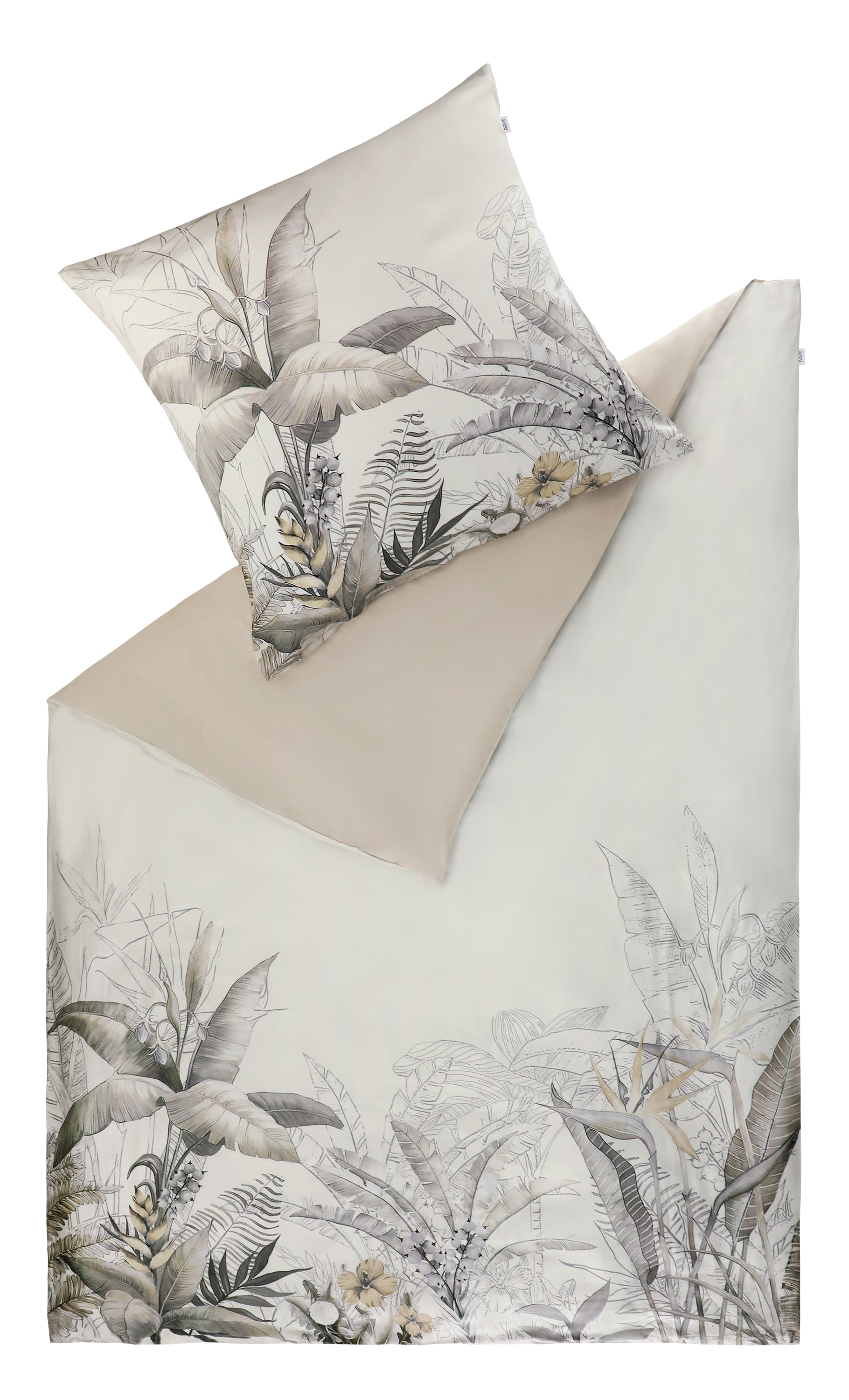 SCHÖNER WOHNEN-Kollektion Wendebettwäsche »Tropical« aus 100% Baumwolle
