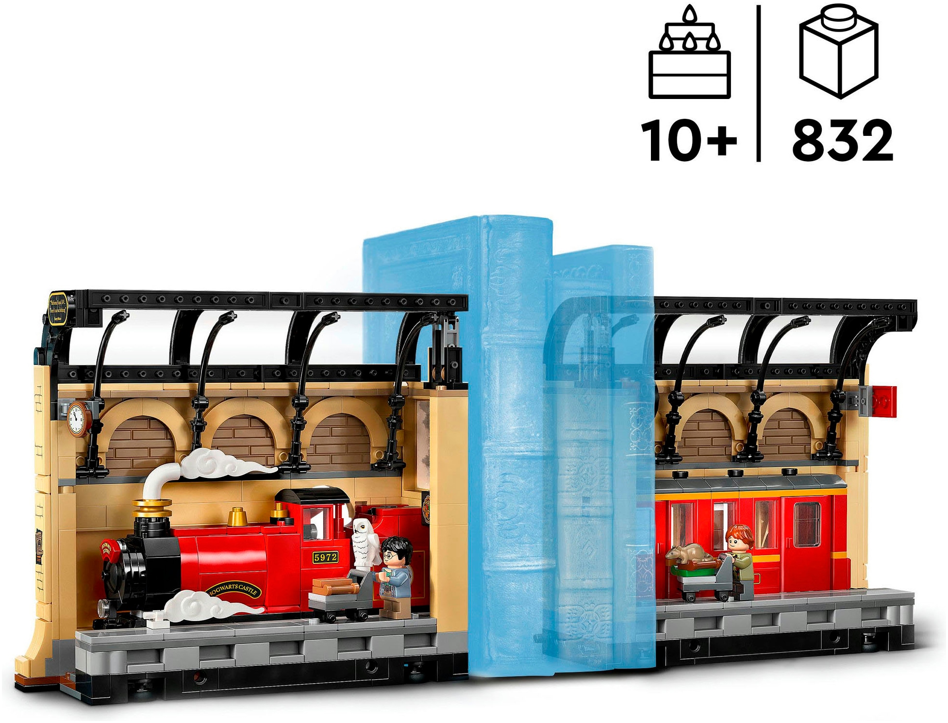 LEGO® Konstruktionsspielsteine »Buchstütze: Hogwarts Express (76450), LEGO Harry Potter™« Made in Europe
