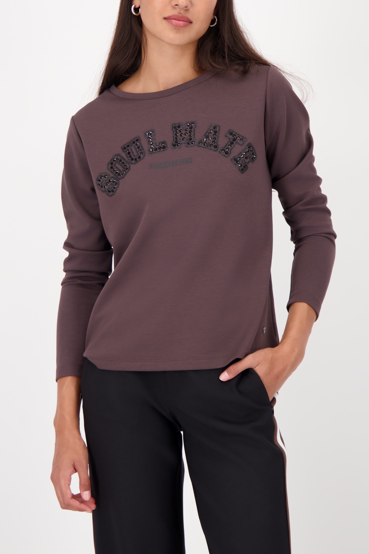 Image of Monari Sweatshirt, Regular fit mit Rundhalsausschnitt