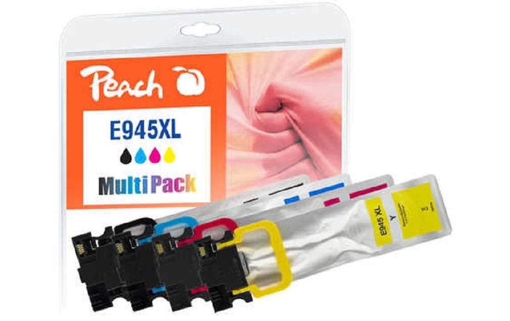 Tintenpatrone »Peach Epson No 945XL Multi BK, C, M, Y«, (4 St.)