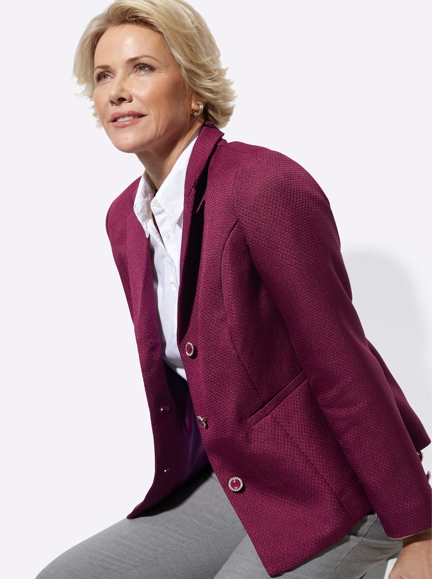 Classic Veste blazer »Kurzblazer«
