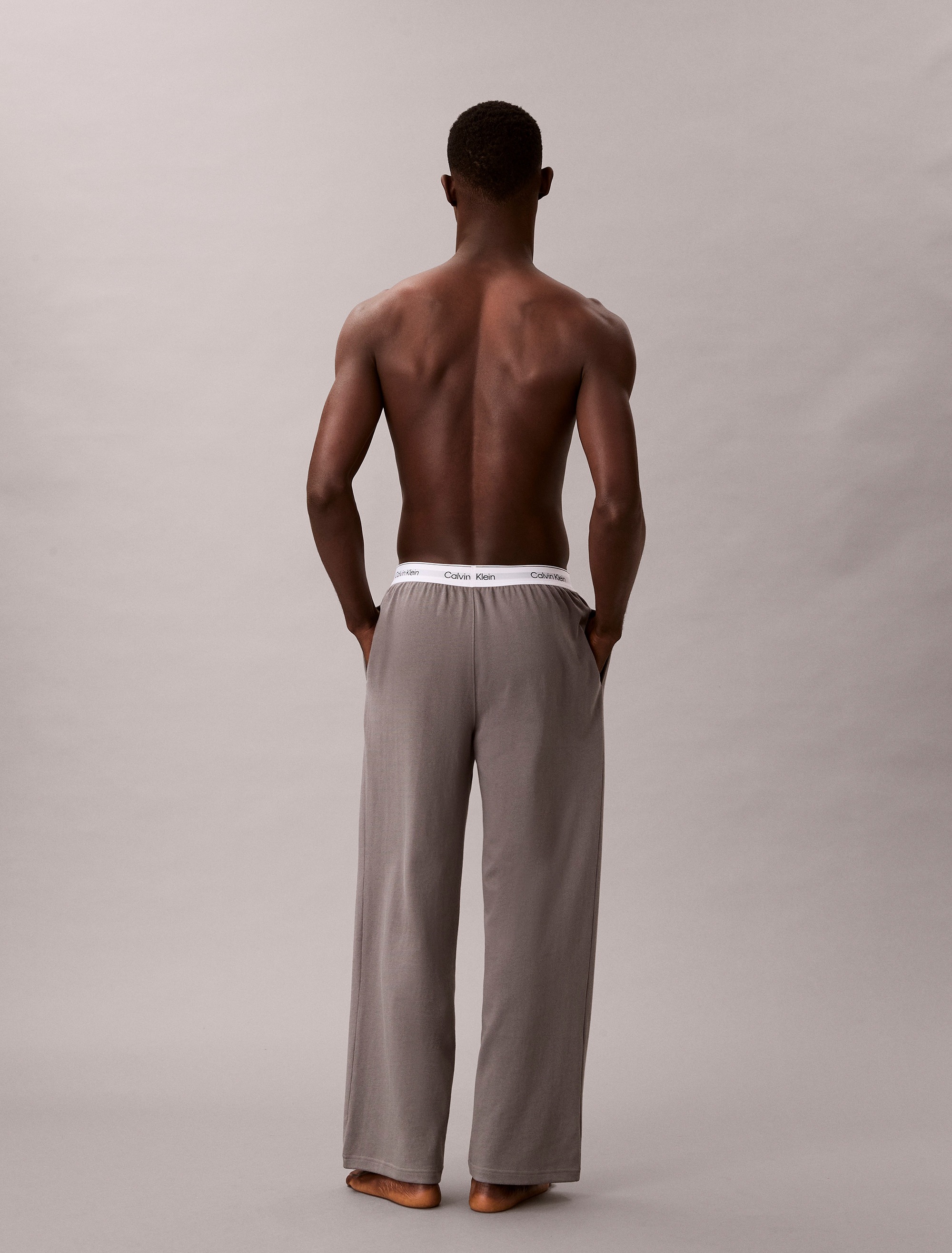 Calvin Klein Underwear Schlafanzug »LS TEE PANT SET« Mit elastischem Bund