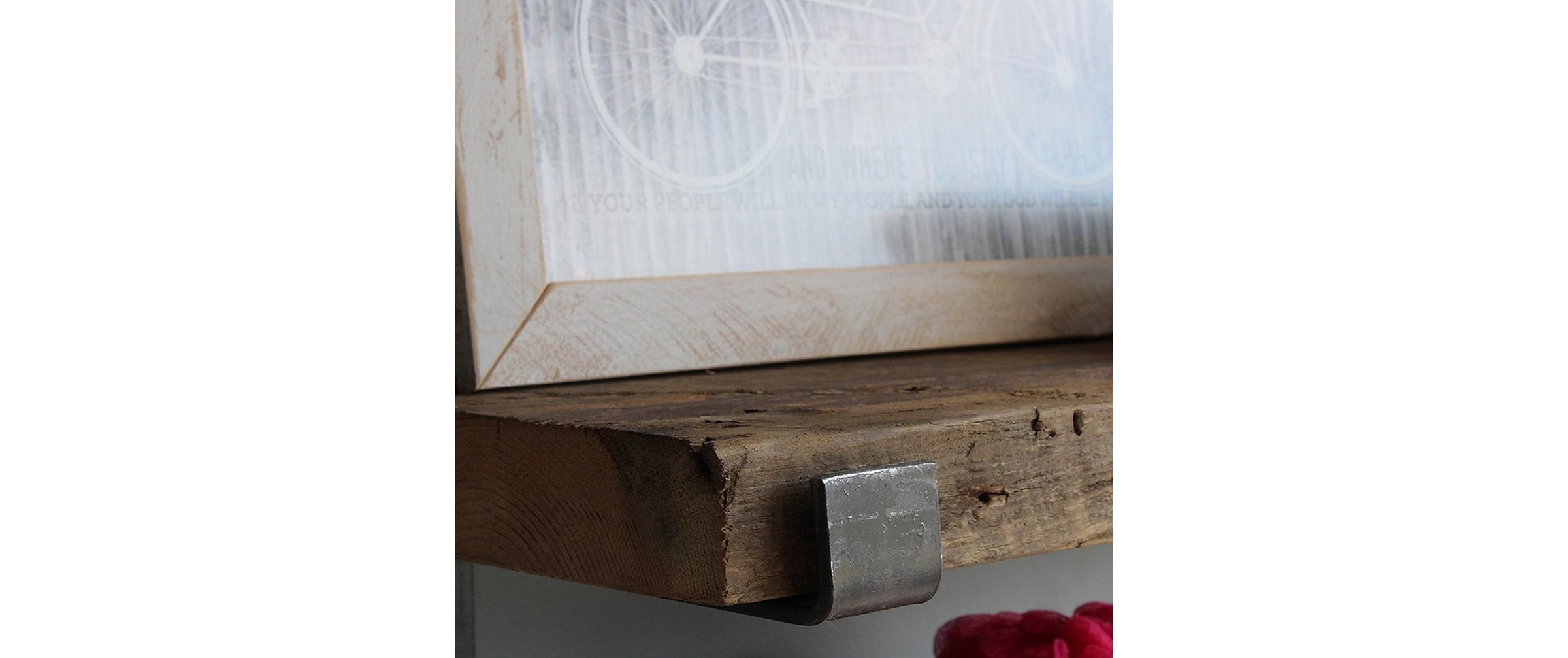 WOODY FASHION Étagère murale »LAM004 2 Stück, 60 x 16 x 14 cm,«