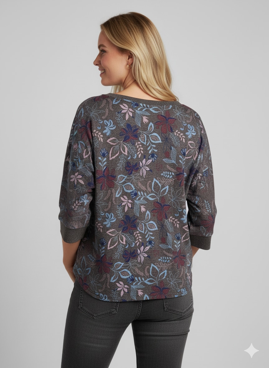 Ragwear Langarmshirt »SHIMONA FLOWERS O«