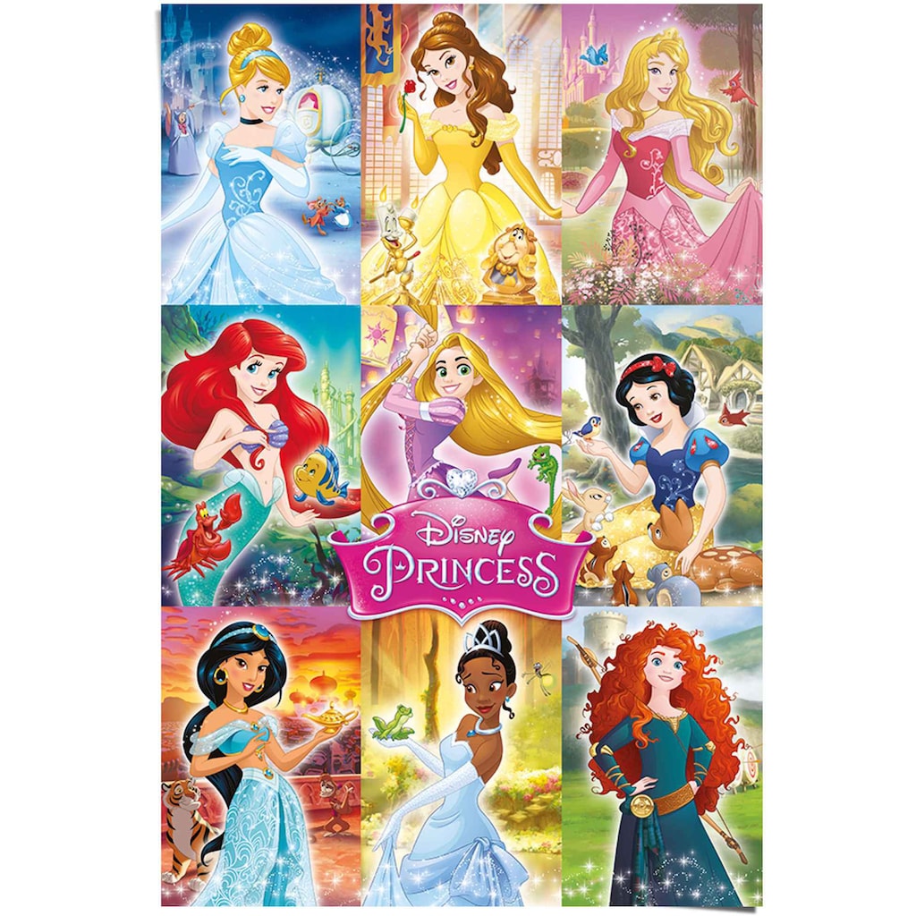 Reinders! Poster »Disney`s Prinzessinnen Kollage«, (1 St.)