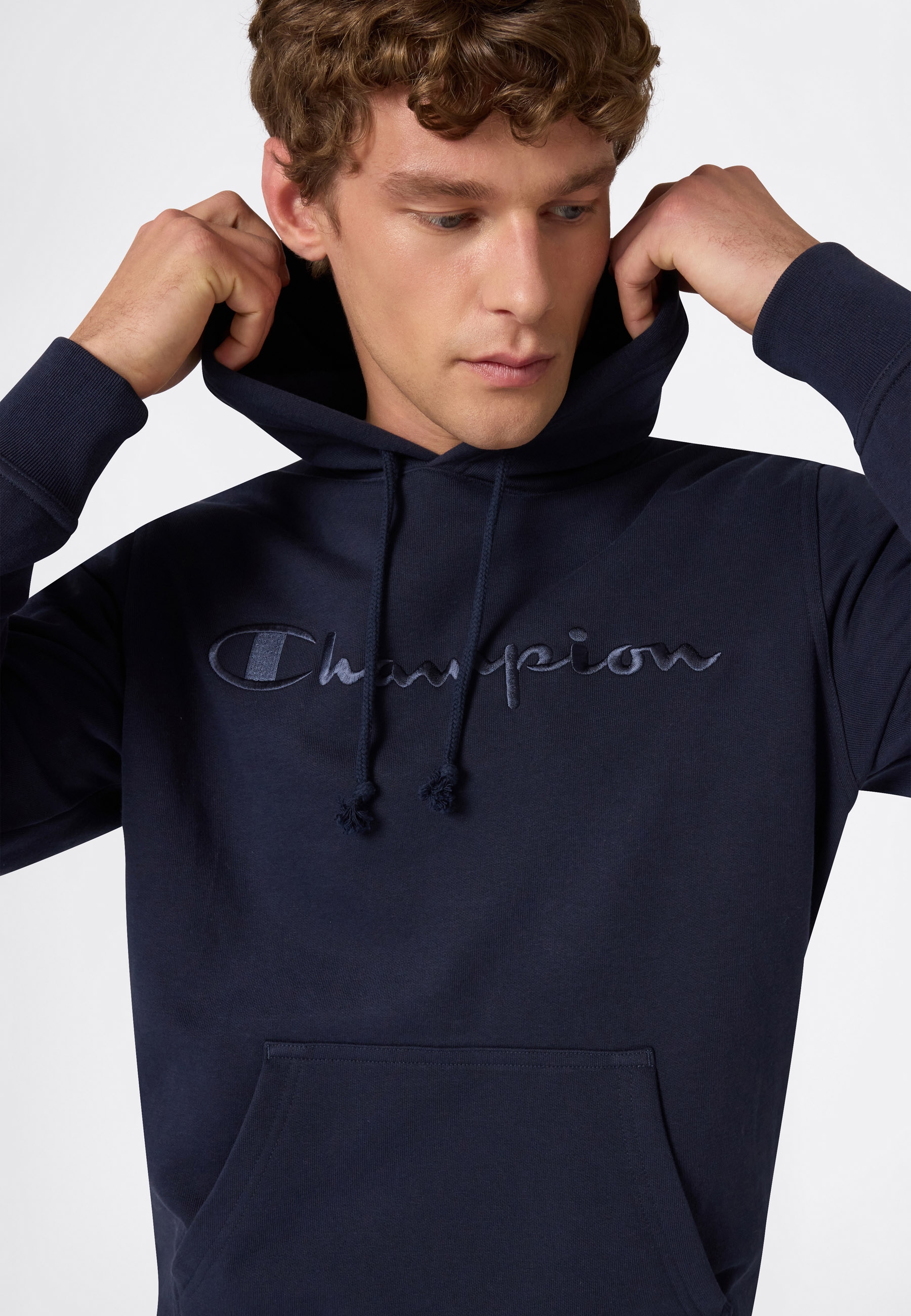 Champion Sweat à capuche »ICONS TONAL Terry Hoodie with Big Logo«, für sportliche Aktivitäten, sportlicher Stil, mit Kapuze

