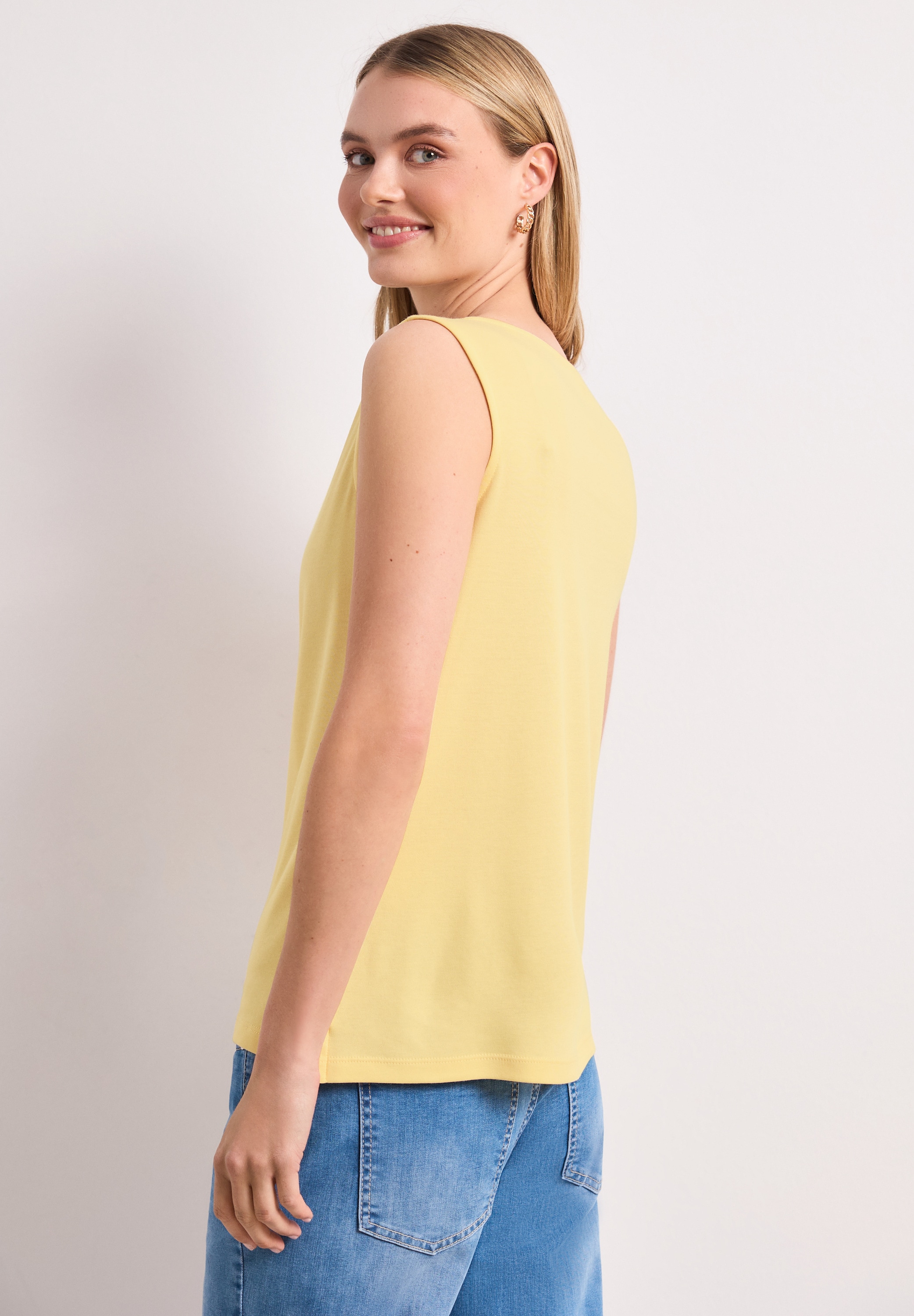 STREET ONE Haut de chemise und Cut-Out-Detail