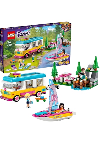 LEGO® Konstruktionsspielsteine »Wohnmobil- und Segelbootausflug (41681), LEGO®... kaufen