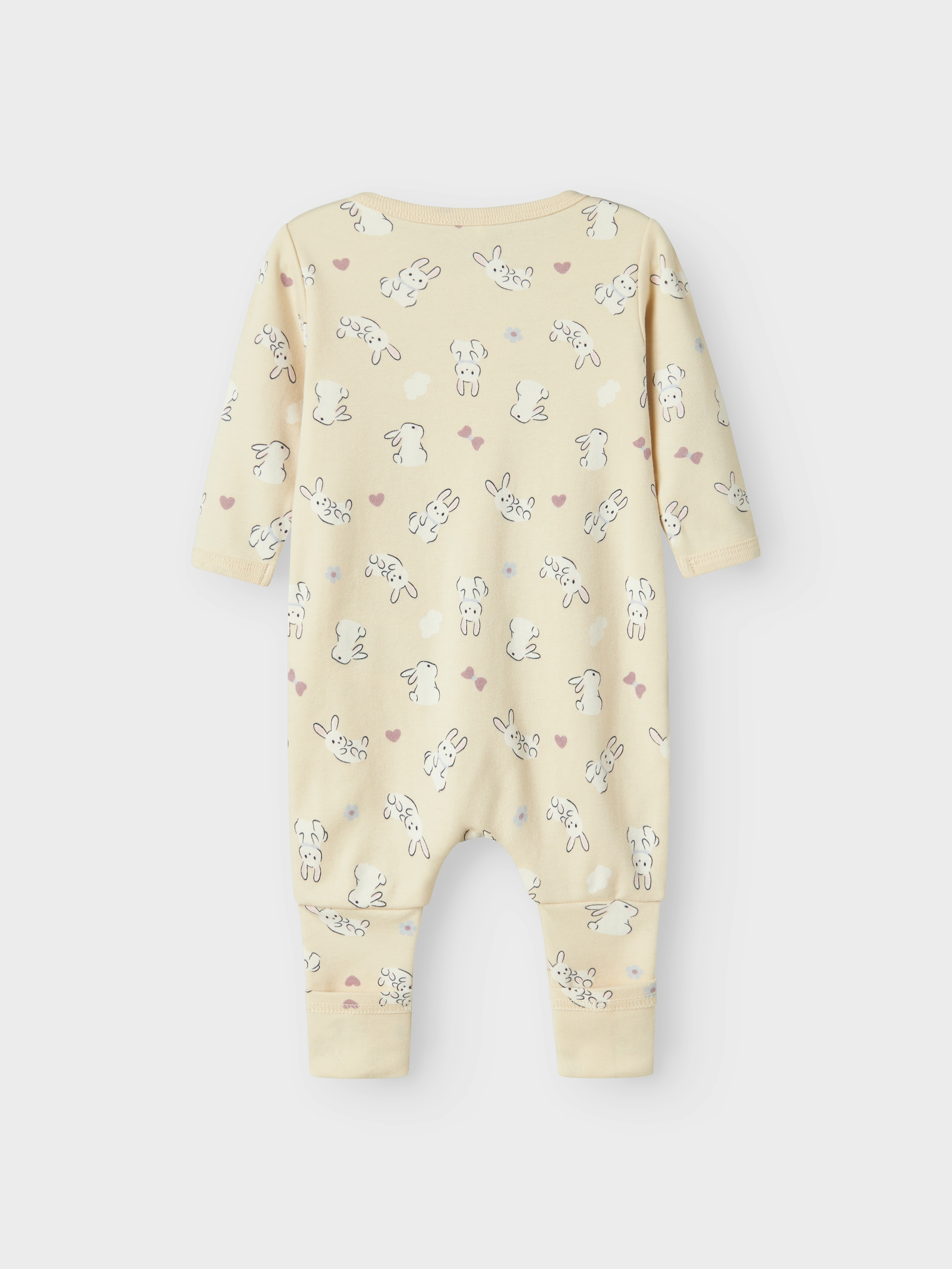 Name It Pyjama »NBFNIGHTSUIT 2P ZIP FF SAND RABBIT NOOS«