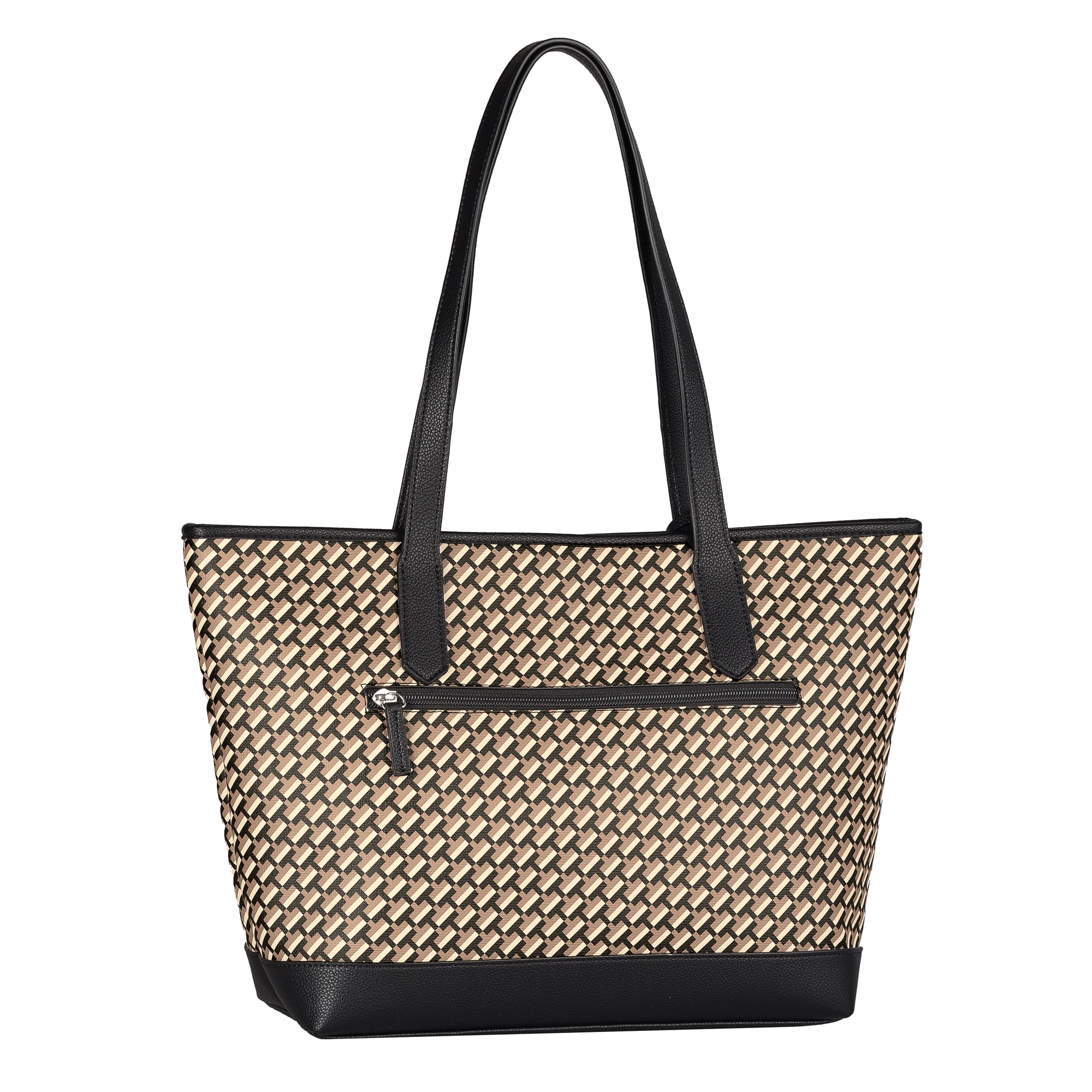 TOM TAILOR Shopper »Xenia« mit raffiniert geometrischen "T" Print des Logos auf dem Taschenkörper