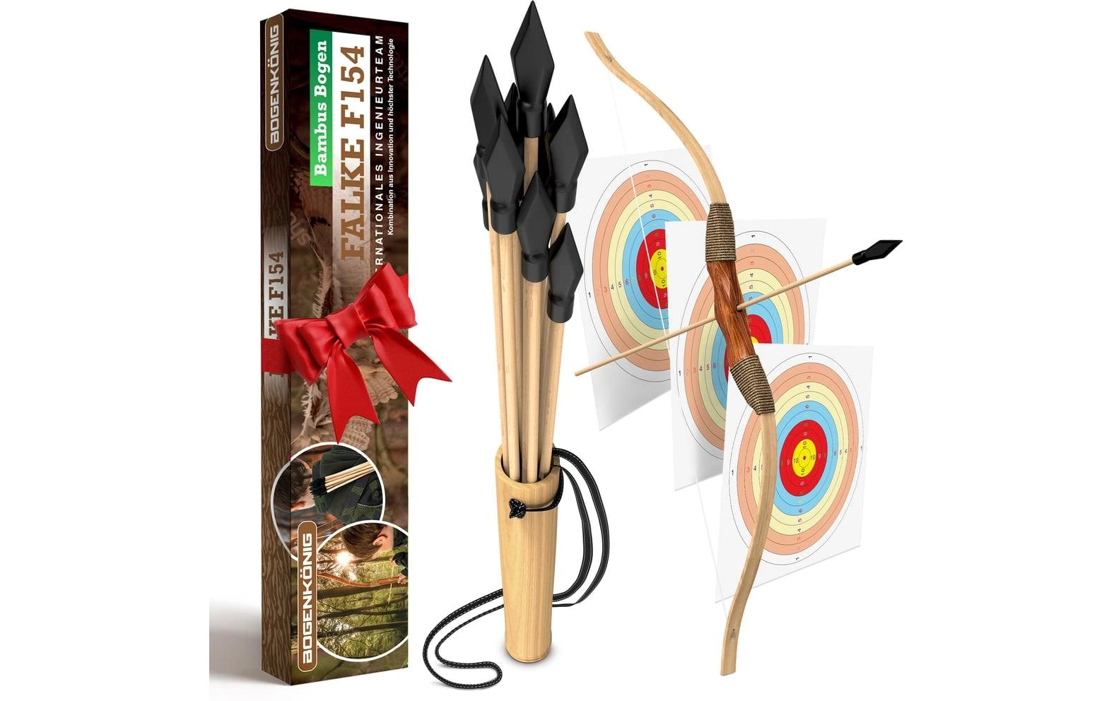   Kit d'arc pour enfants »Bogenkönig 10-teilig«