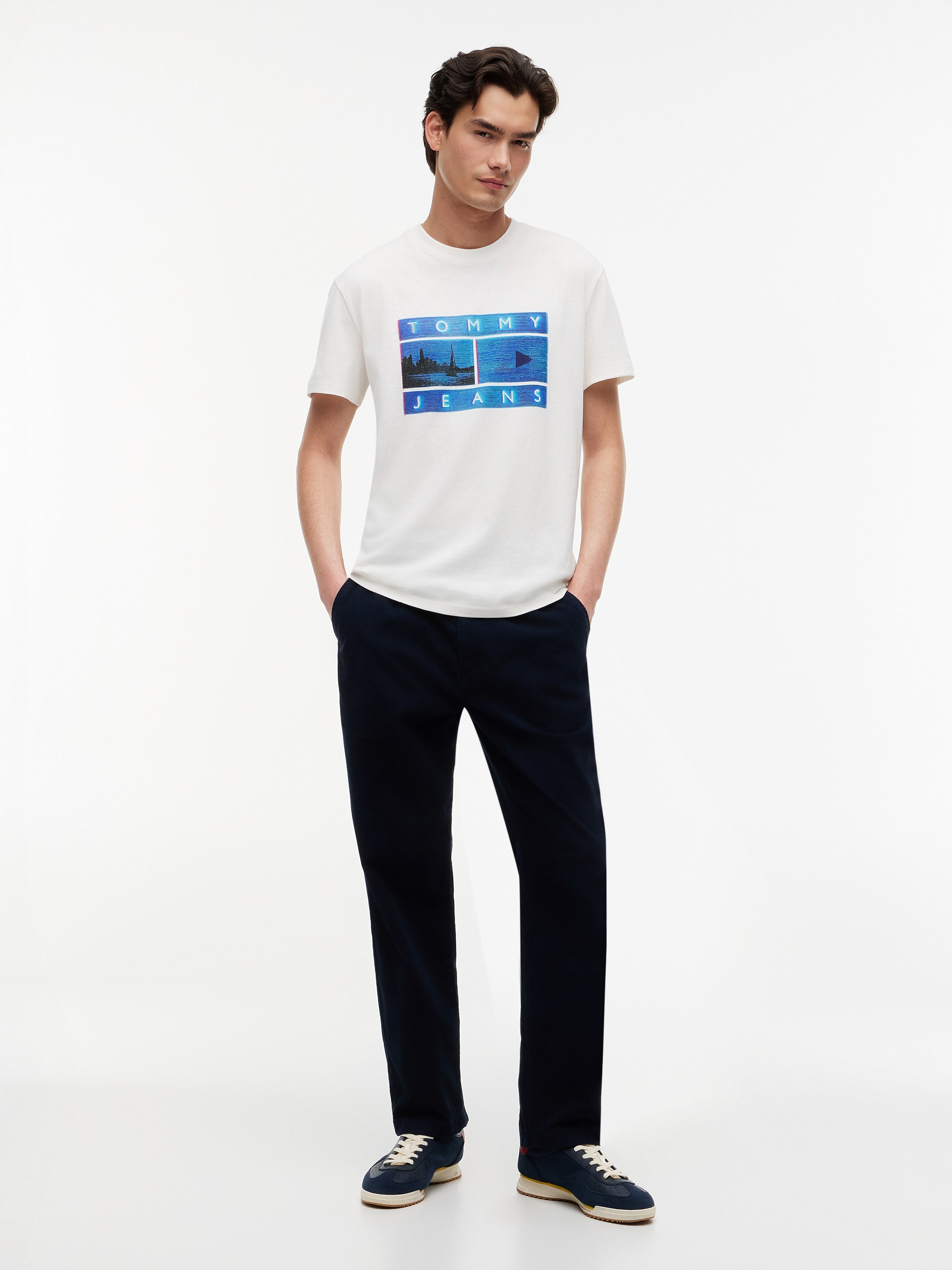 Tommy Jeans T-Shirt »TJM REGULAR PHOTO FLAG«
