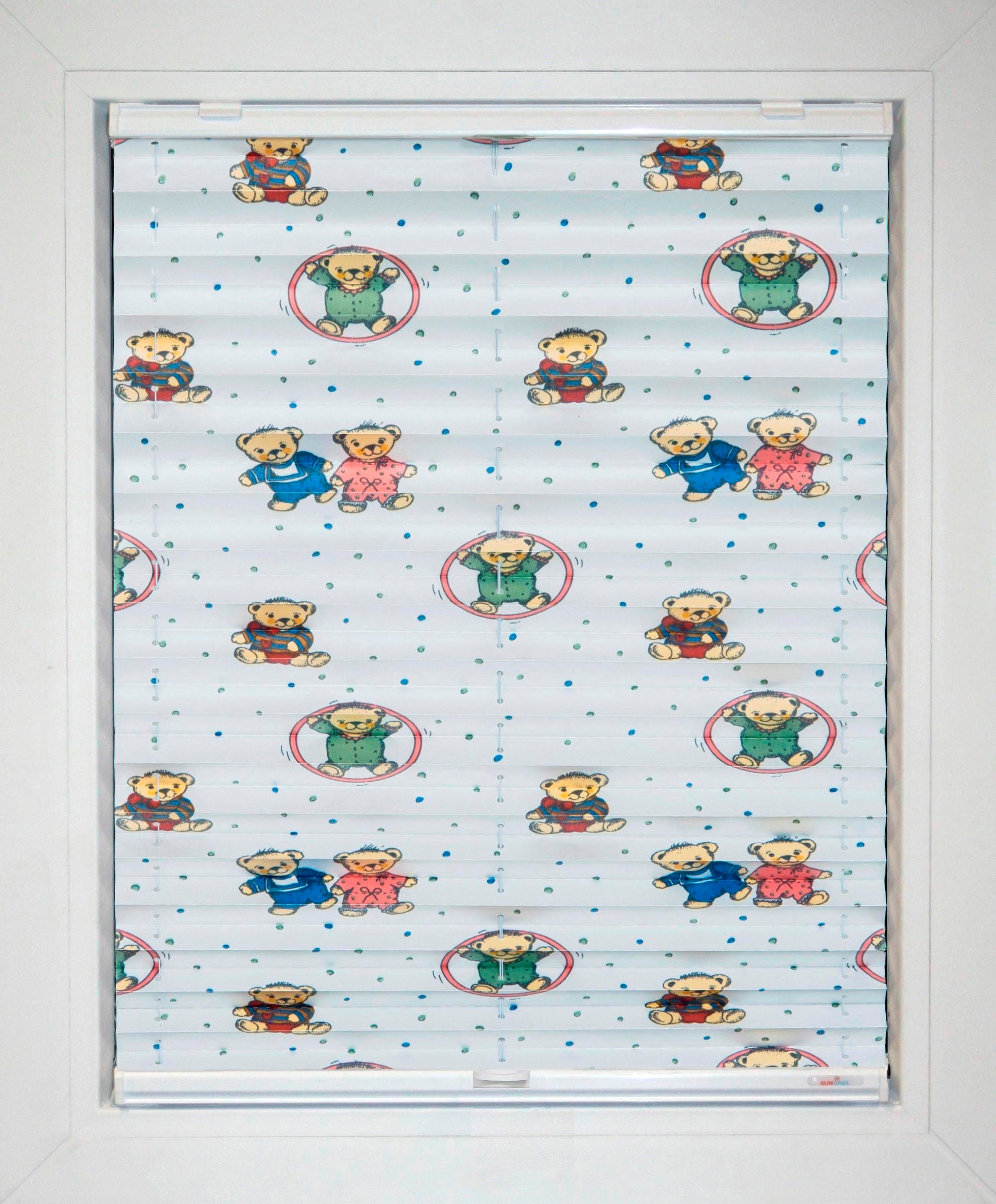 Image of sunlines Plissee nach Mass »Classic Style Teddy«, verdunkelnd, Perlreflex-beschichtet, mit Bohren, verspannt bei Ackermann Versand Schweiz