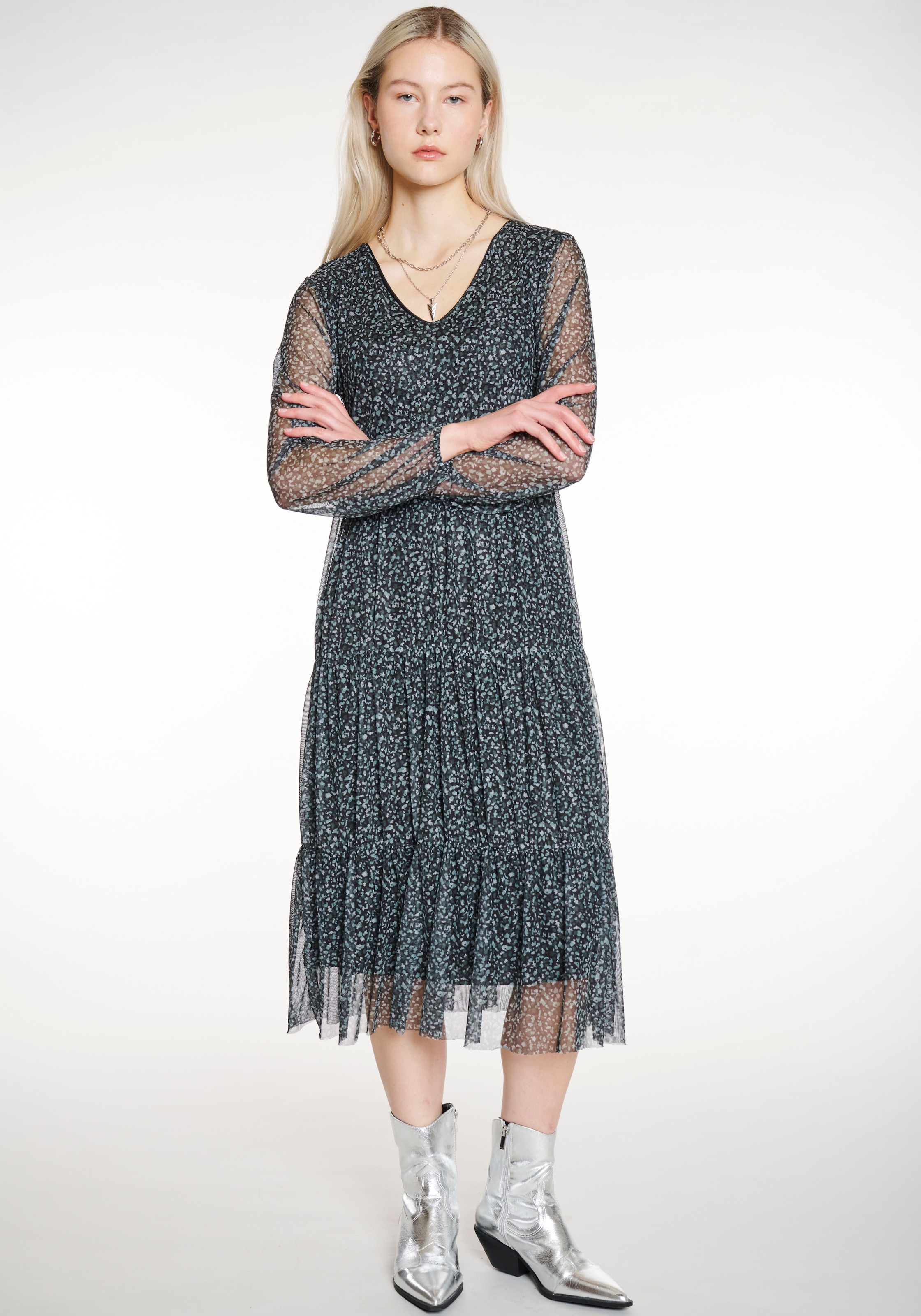 Image of HaILY’S Midikleid "MD P DR Ca44mille" Sommerkleid