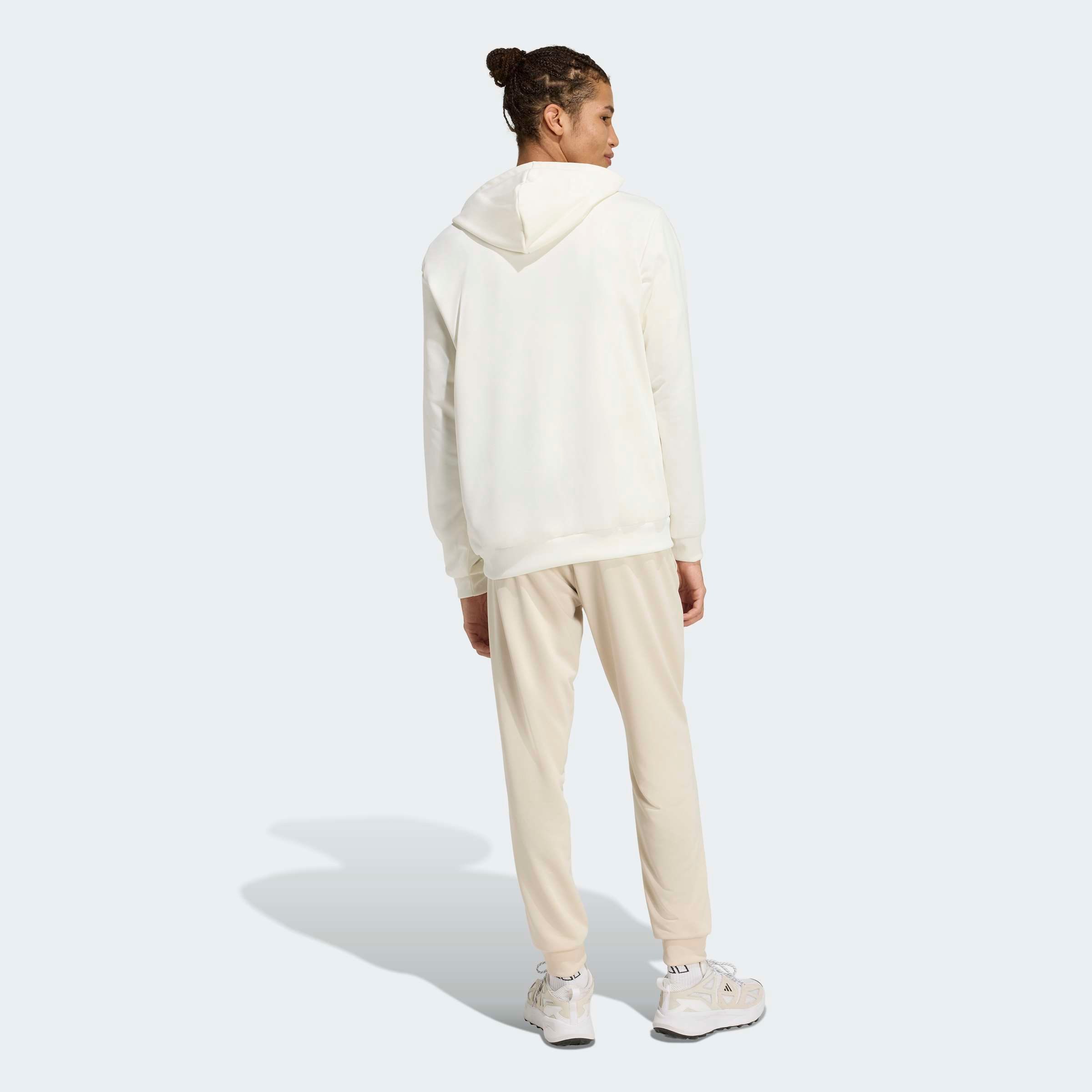 adidas Sportswear Combinaison d'entraînement »BIG LOGO HOODED« 2 pièces Set aus Hose und Hoodie, aus French-Terry-Material, zweiteilig