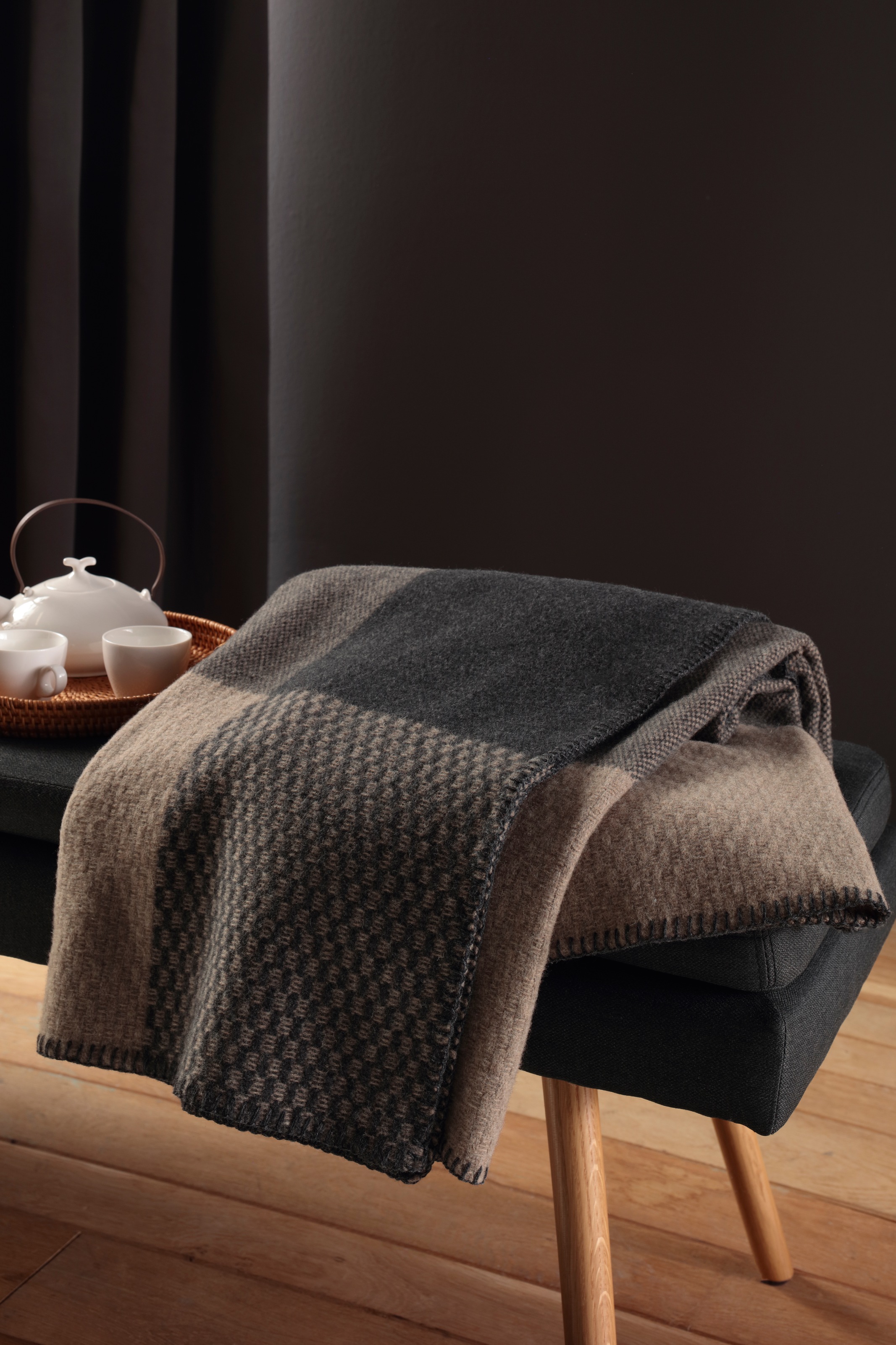 Biederlack Wolldecke "Wolldecke Merino" mit 100% Merinowolle