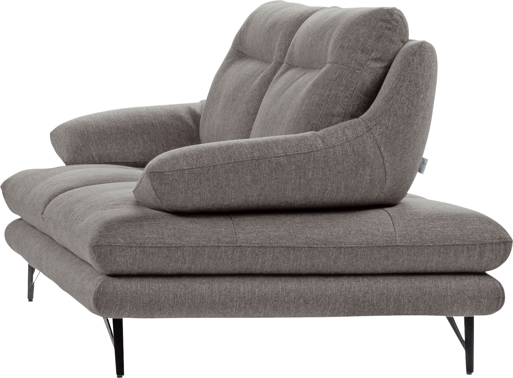 CALIA ITALIA 2-Sitzer »Cezanne, italienisches Designsofa mit erstklassigem Sitzkomfort«, wahlweise mit Sitztiefenverstellung