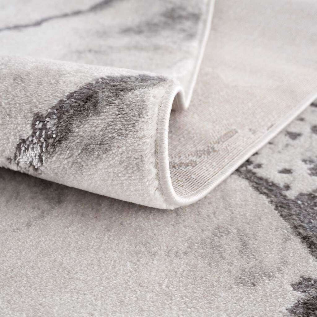 Carpet City Teppich »Chic« rechteckig 11 mm Höhe Kurzflor, Abstrakt, Marmor, Modern, Weicher Flor