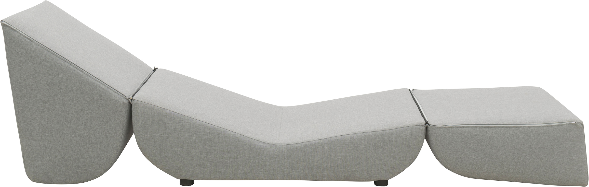 DOMO collection Loungesessel »VENDY Outdoor«, (1 St.), Zum Schlaf-und Relaxsessel wandelbar