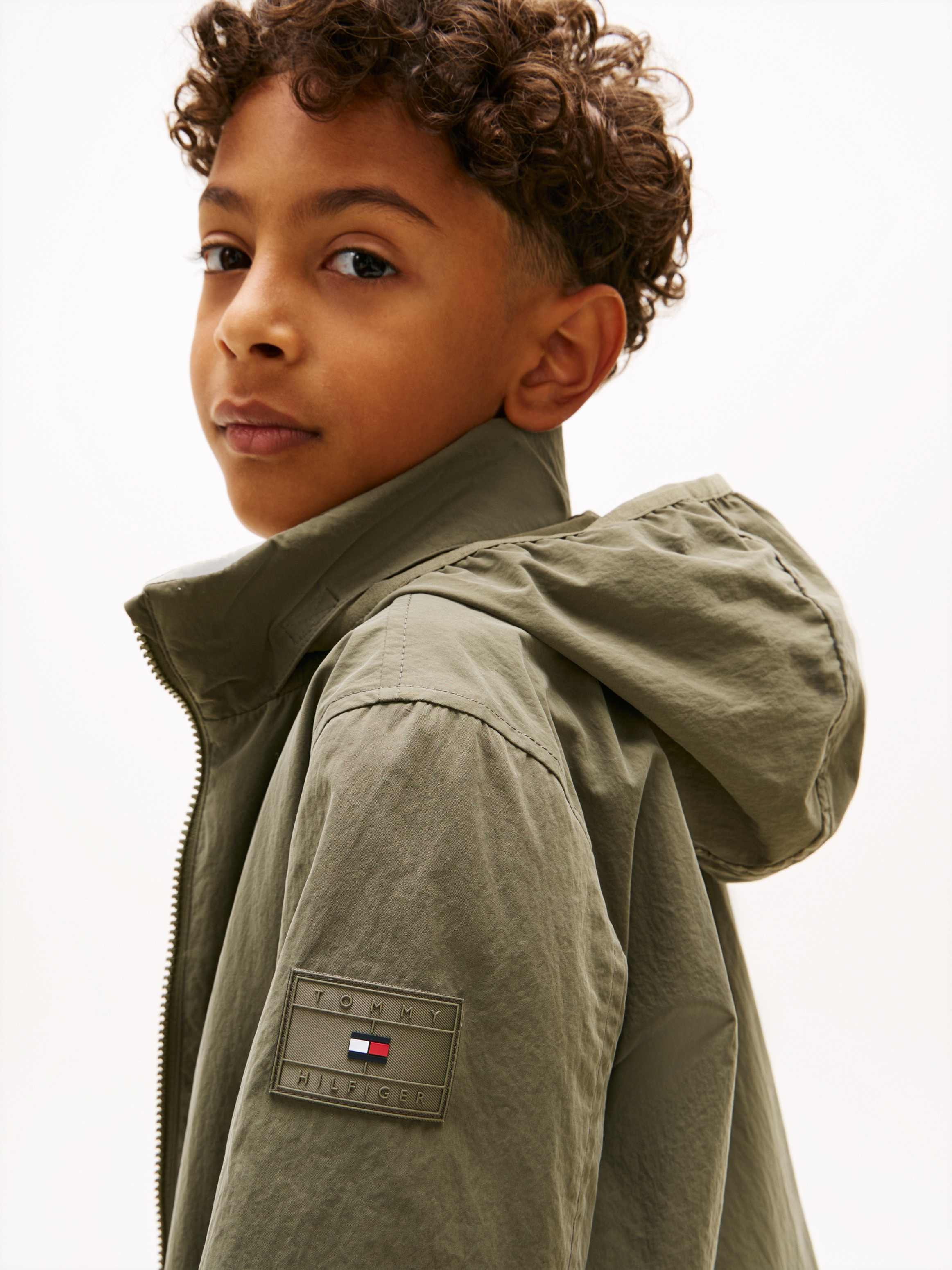 Tommy Hilfiger Veste d'extérieur »ESSENTIAL JACKET« mit Kapuze Kinder bis 16 Jahre, regular fit, mit Kapuze