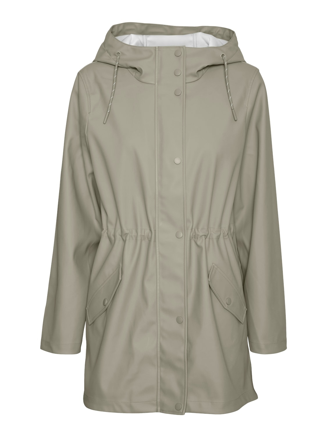 Regenjacke »VMMALOU COATED JACKET«, mit Kapuze