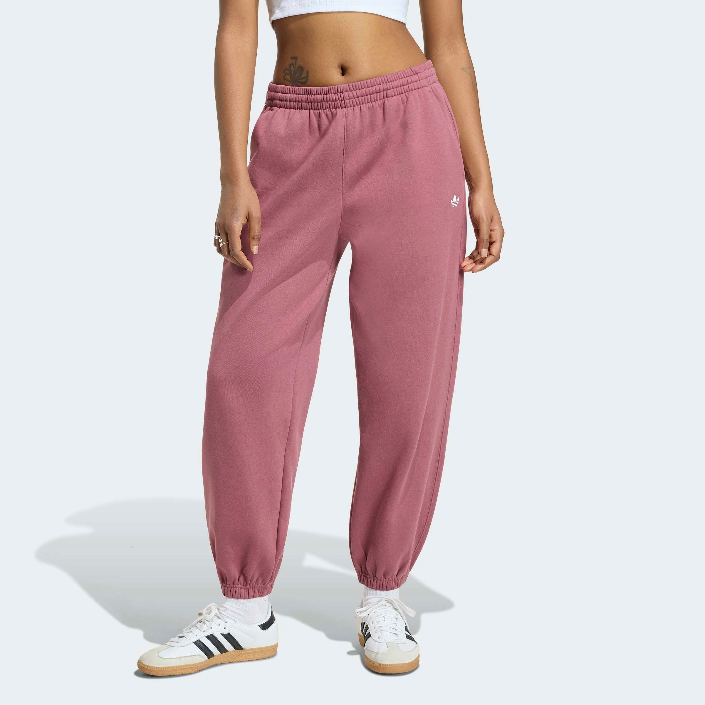Image of adidas Originals Sporthose "ESSENTIALS, LOCKERE PASSFORM" mit Gummizug, für Erwachsene, aus Baumwolle, normale Weite