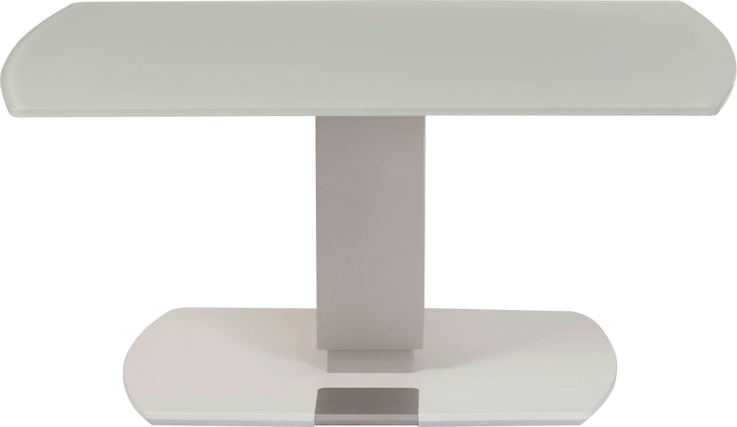 Image of Vierhaus Couchtisch »Viosa«, Couchtisch, höhenverstellbar durch Foot-Liftmechanik (Fussauslöer), Glas opti white,rollbar bei Ackermann Versand Schweiz