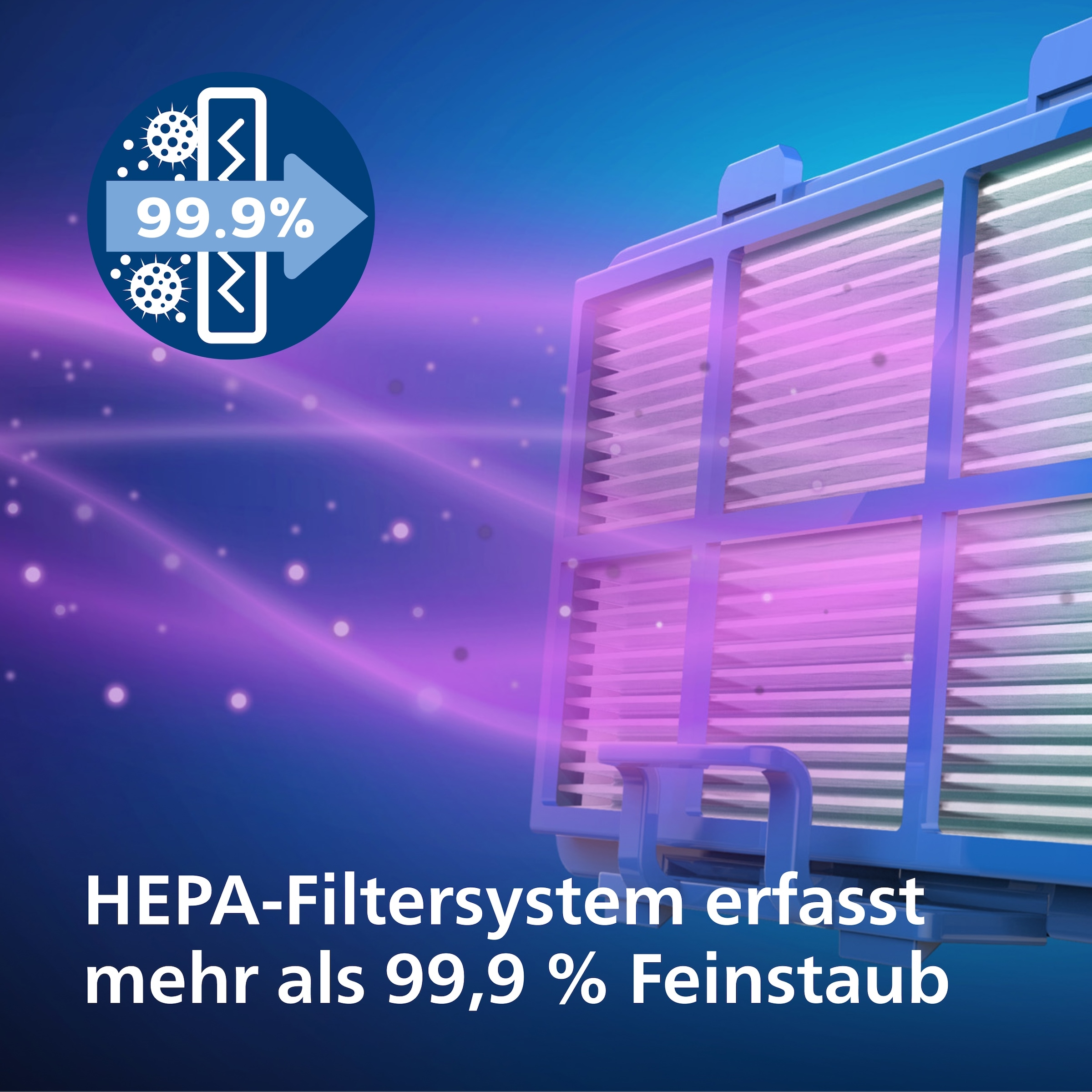 Philips Ersatzfilter »FC8003/01 Original Ersatzfilterset für PowerPro Expert« 2 Stk. tlg.