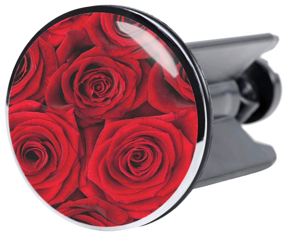 Sanilo Badaccessoire-Set »Rosen«, (Komplett-Set, 3 tlg.), bestehend aus WC-Sitz, Badteppich und Waschbeckenstöpsel