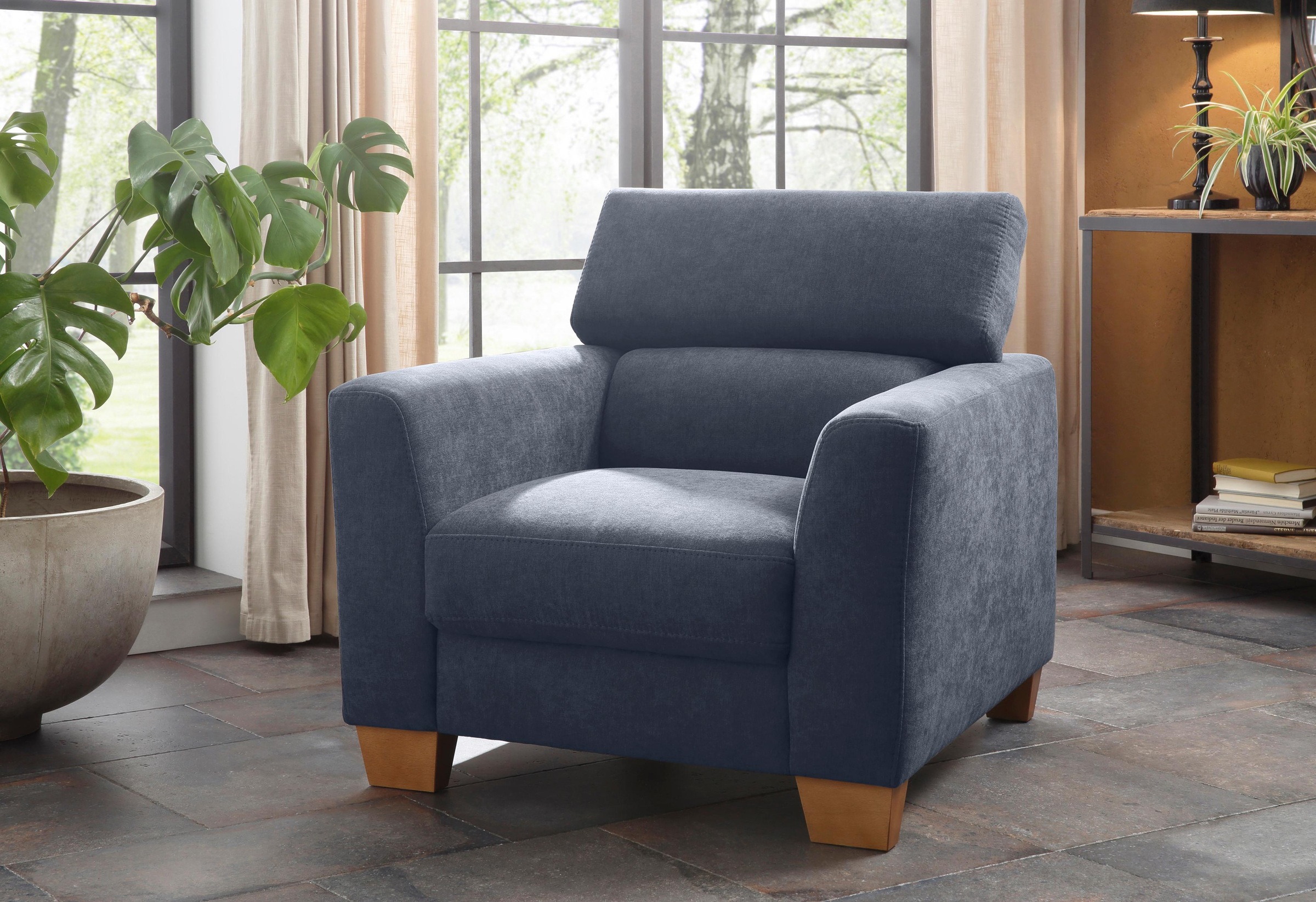 Image of Home affaire Sessel »Steve Luxus«, mit besonders hochwertiger Polsterung für pro Sitzfläche, bis 140 kg bei Ackermann Versand Schweiz