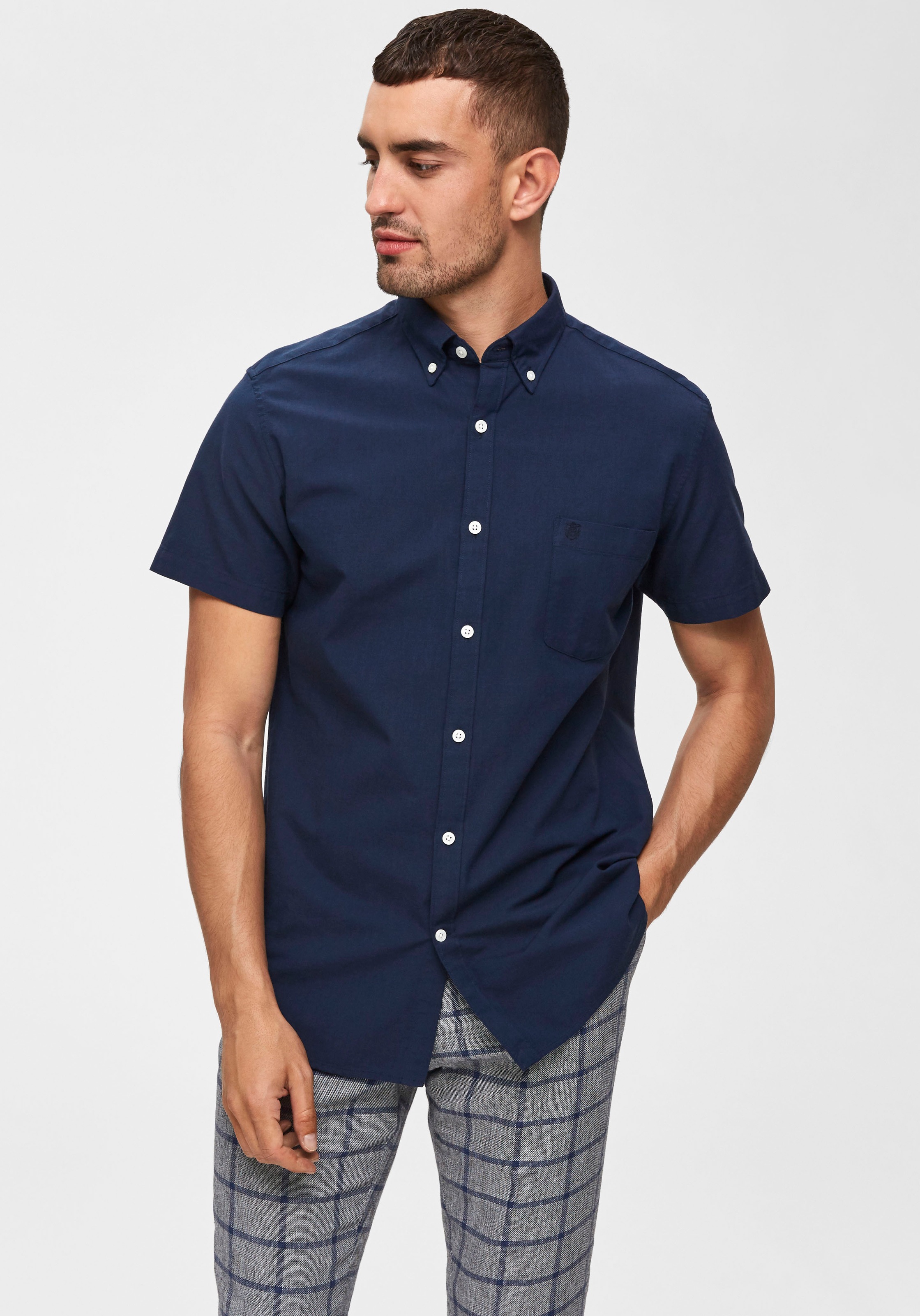 Kurzarmhemd »REG COLLECT SHIRT«