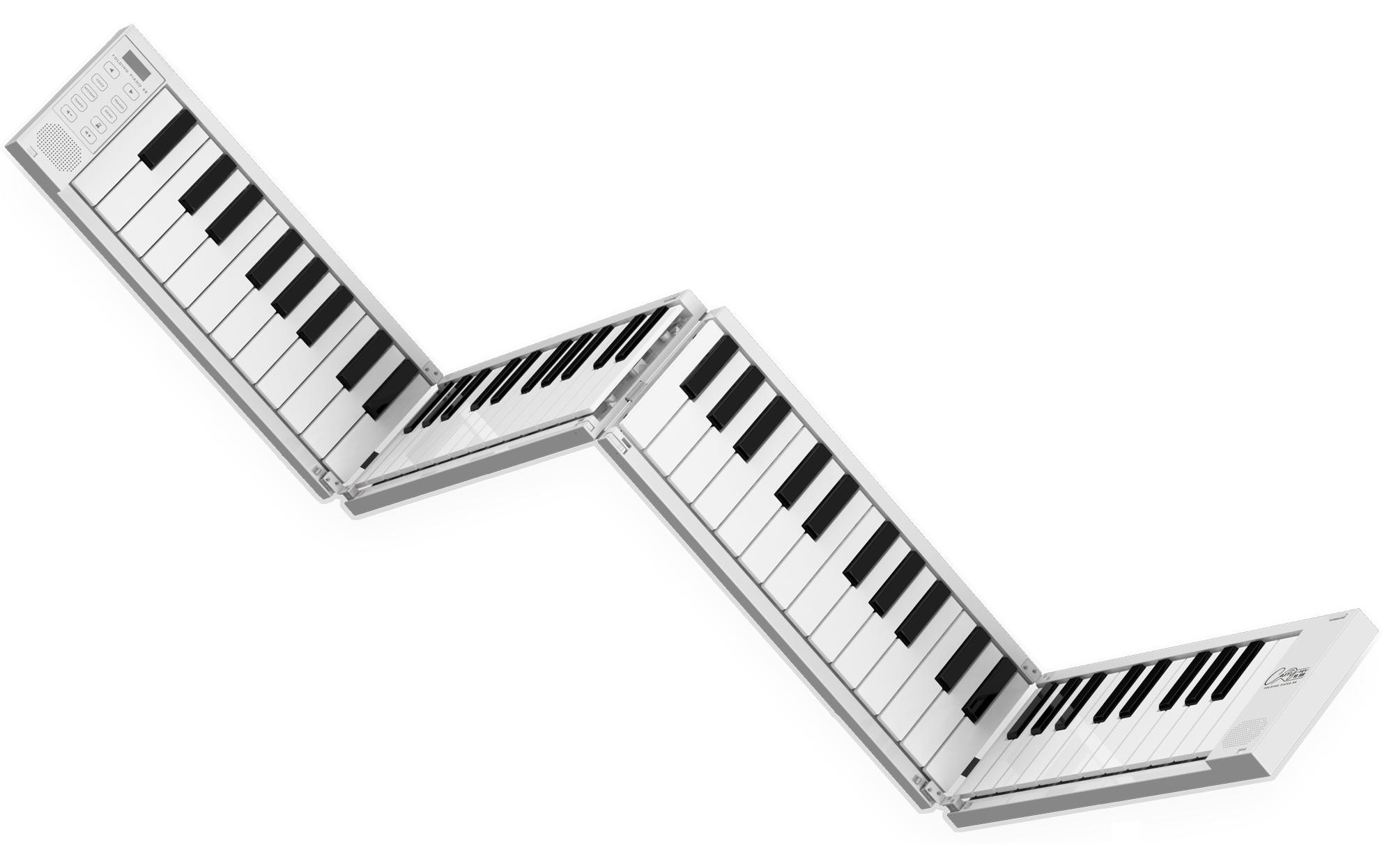 Home-Keyboard »Carry-on by Blackstar Folding Piano 88 Weiss«