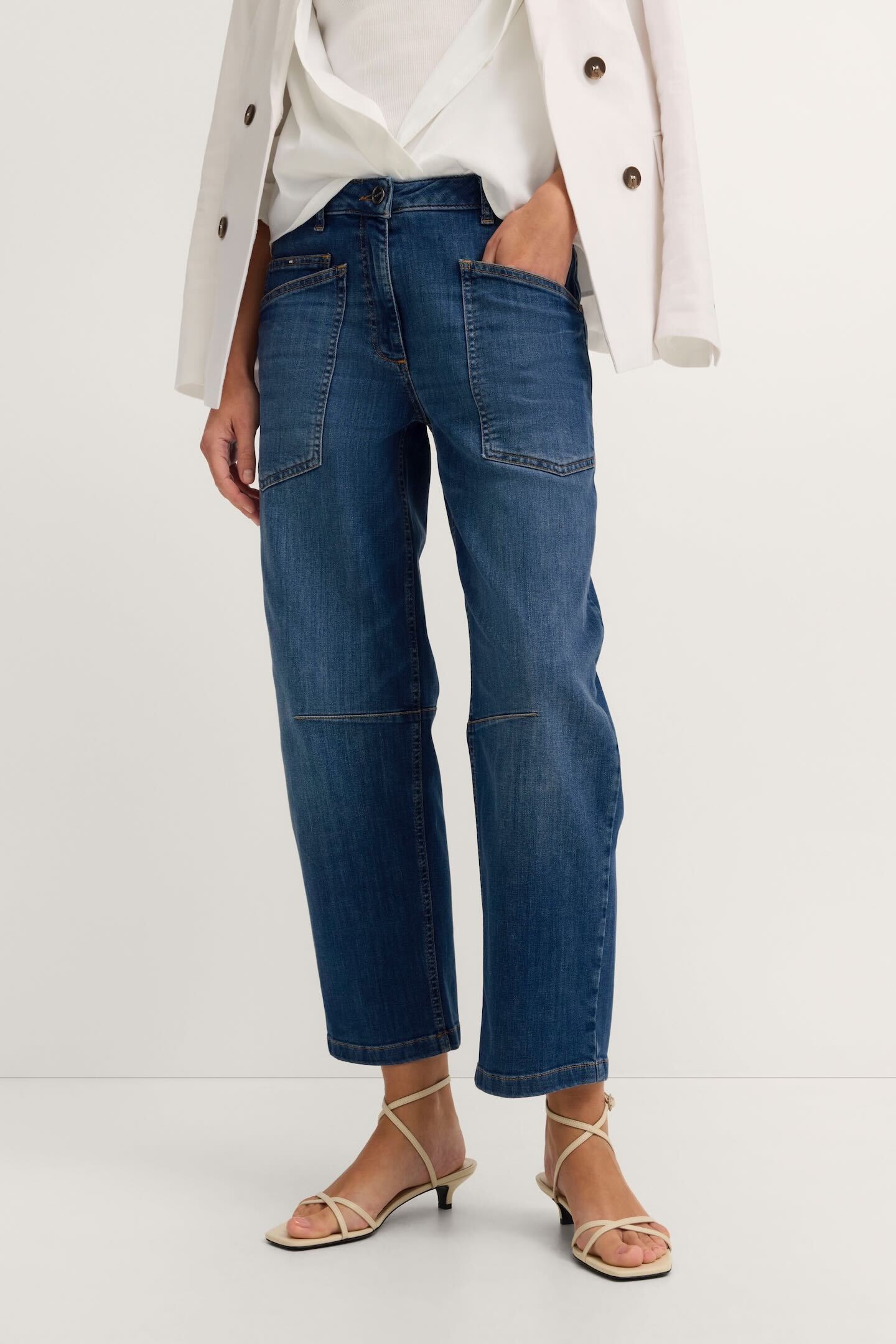 Image of bugatti 5-Pocket-Jeans "Stretch" mit aufgesetzten Taschen